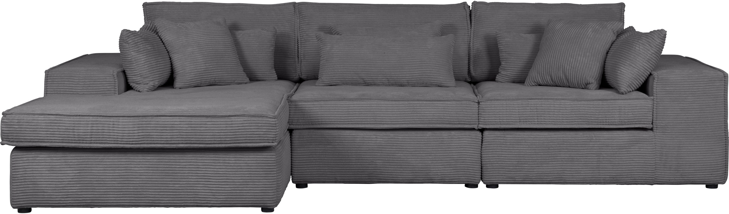 RAUM.ID Ecksofa »Enid L-Form«, 3 Teile, bestehend aus Modulen, in vielen Bezügen, auch in Breitcord