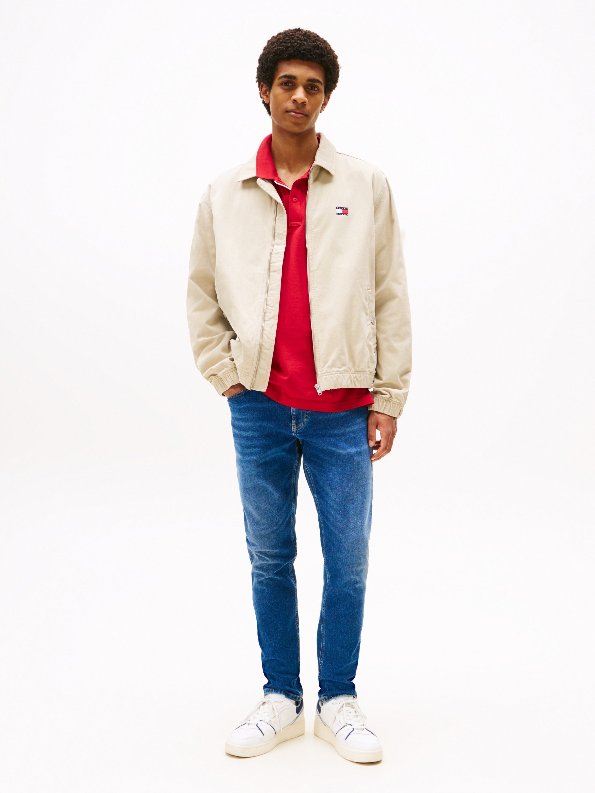 Tommy Jeans Slim-fit-Jeans »Austin Slim Tapered«, zum Knöchel hin schmaler werdende Jeans mit mittlerer Leibhöhe
