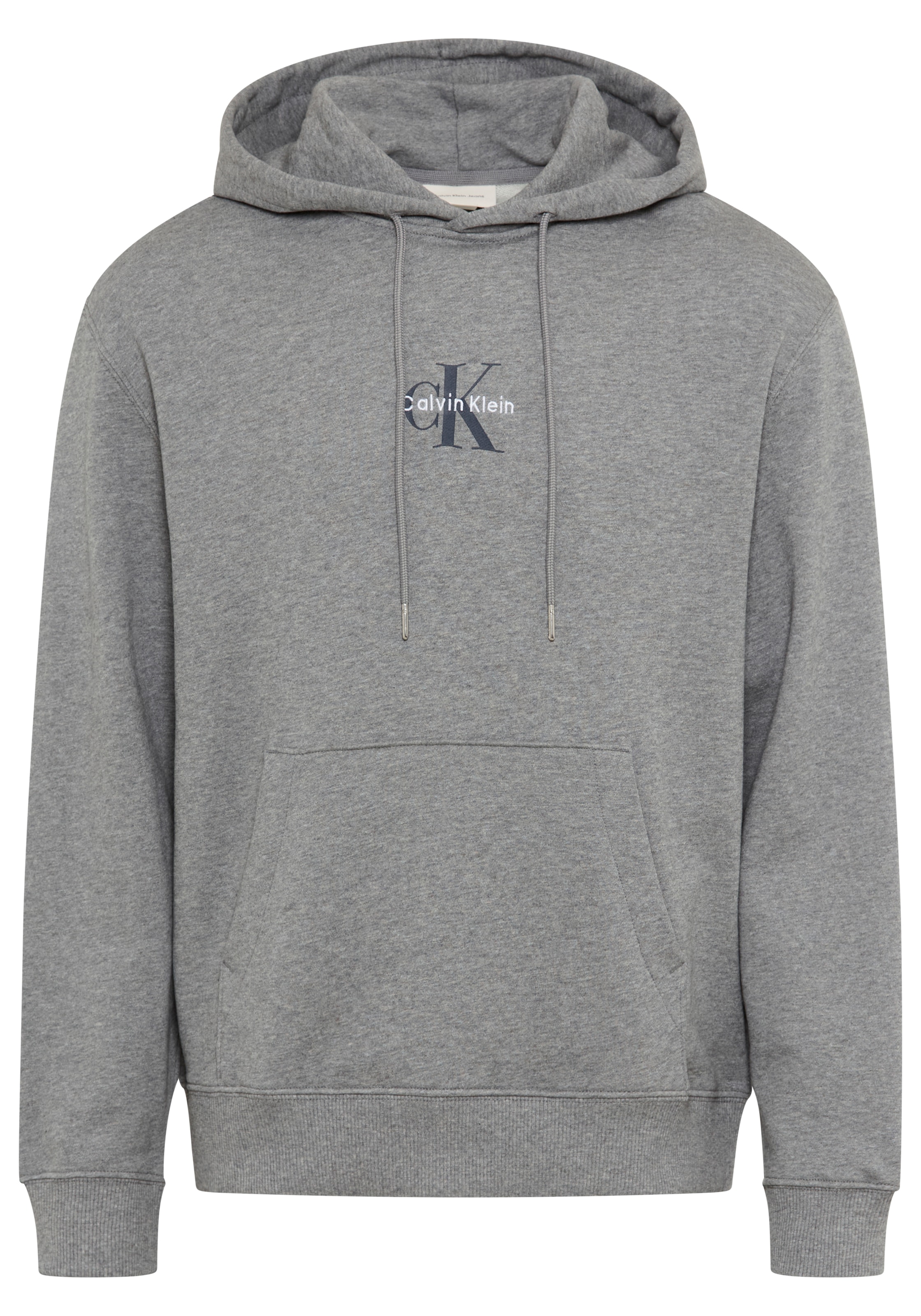 Calvin Klein Jeans Sweatshirt »LS EU 350TERRY MICRO MONOLOGO HO«, Kapuze, regular fit