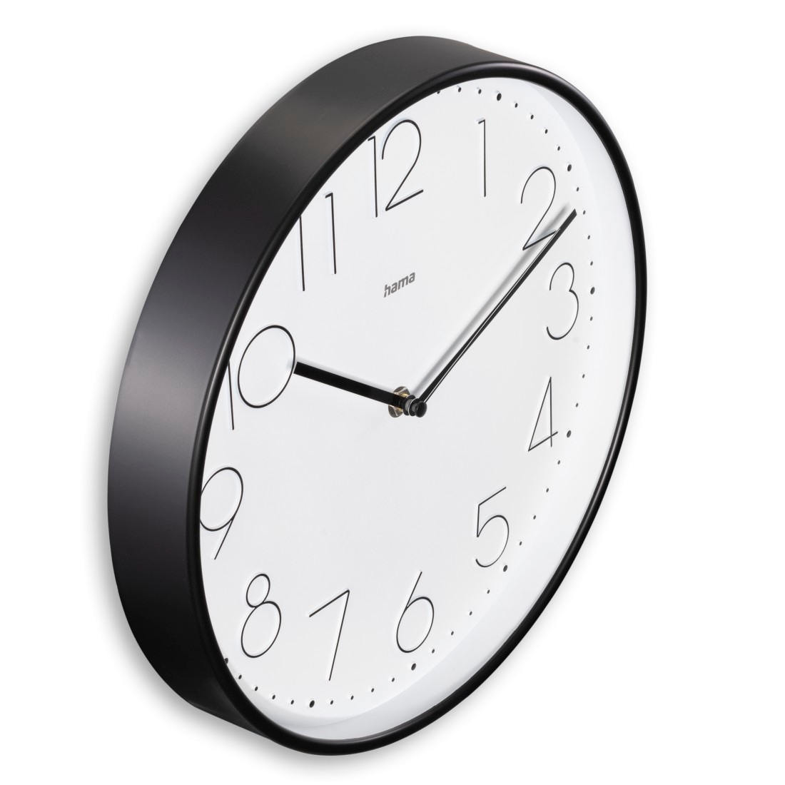 Hama Wanduhr »Wanduhr "Korsika", Ø 30 cm, ohne Ticken« geräuscharm