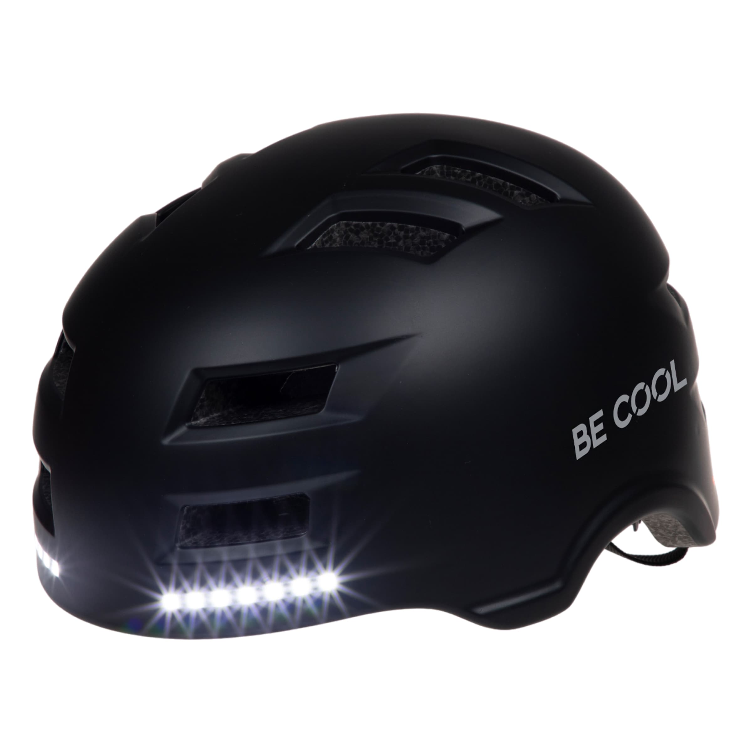 Fahrradhelm »Unisex Schutzhelm mit Beleuchtung, Blinker und Bremslicht«, Fernbedienung...