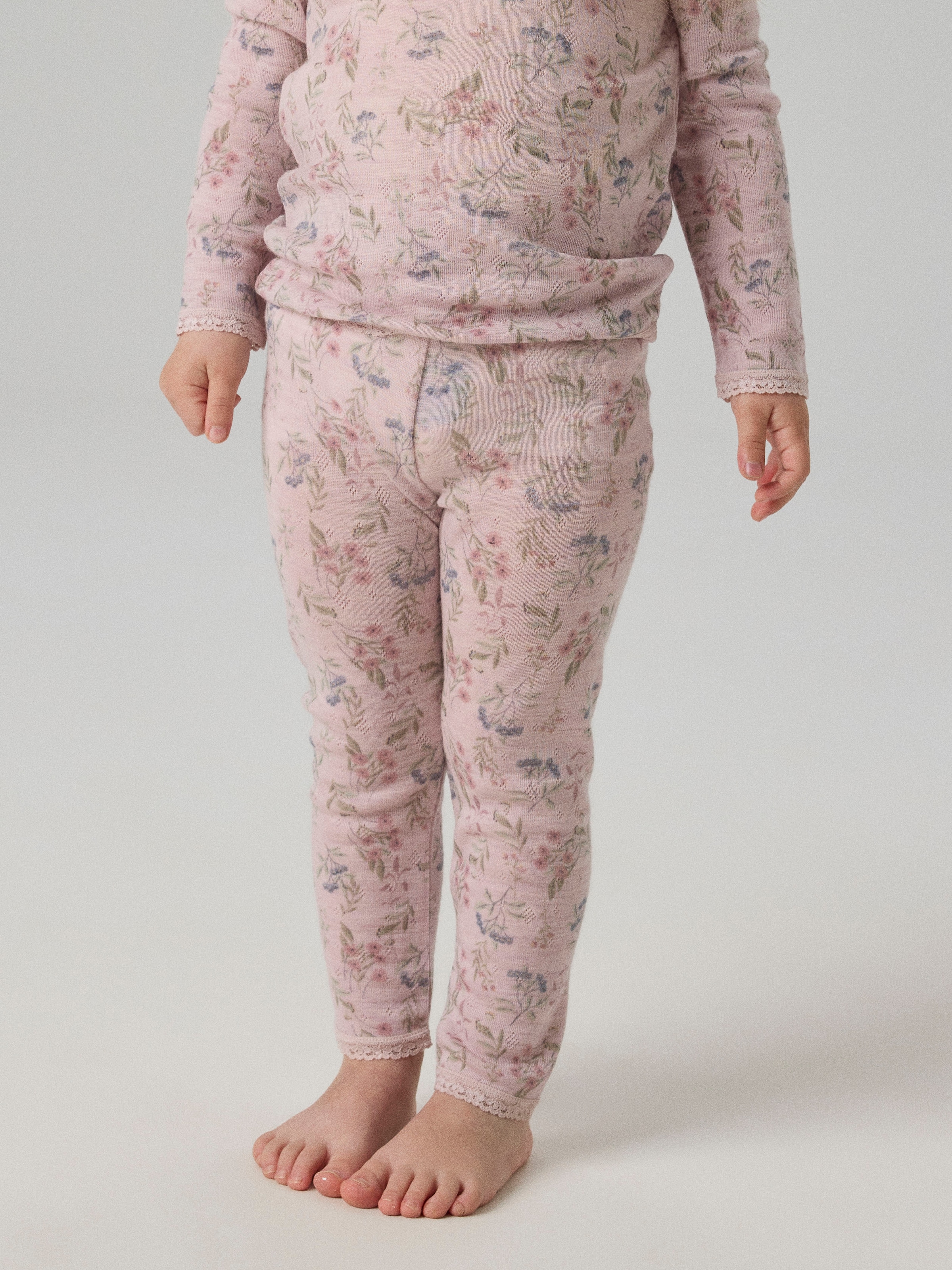 Name It Leggings »NMFWANG WOOL NEEDLE LEGGING NOOS«  Wolle, regular fit
