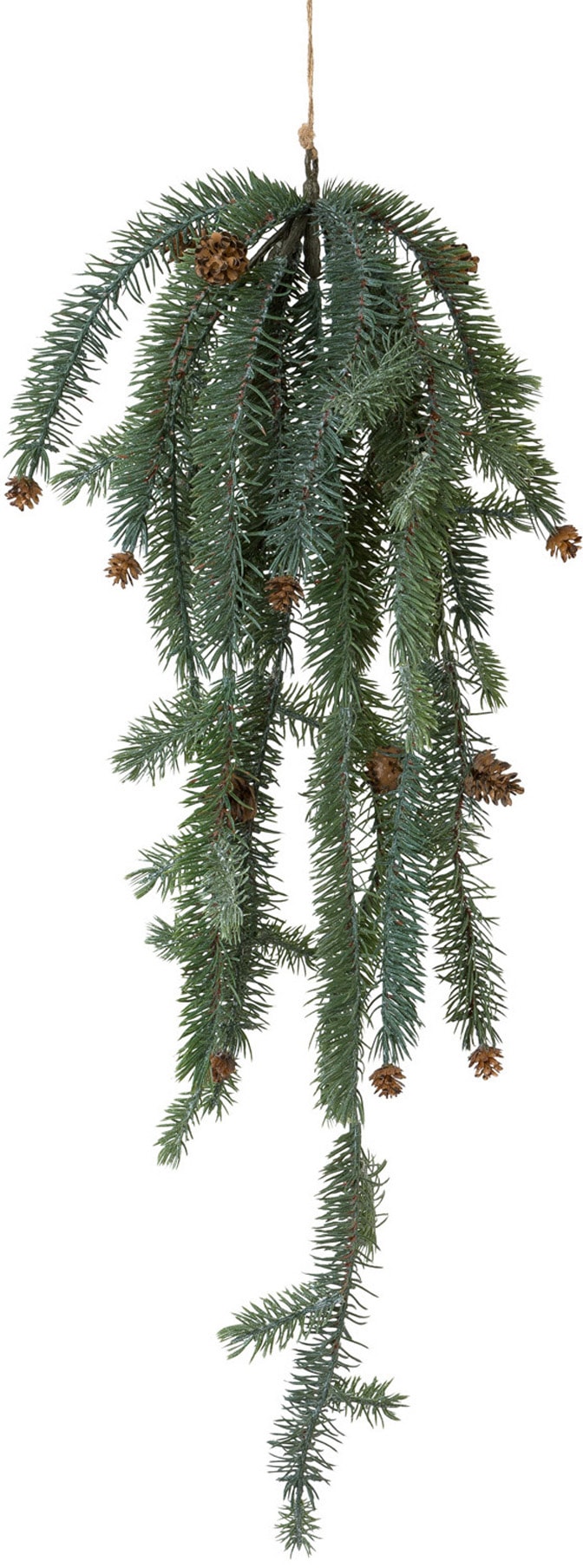 Winterliche Zapfen Raten kaufen mit »Weihnachtsdeko«, deco Kunstpflanze Creativ auf Hängezweig