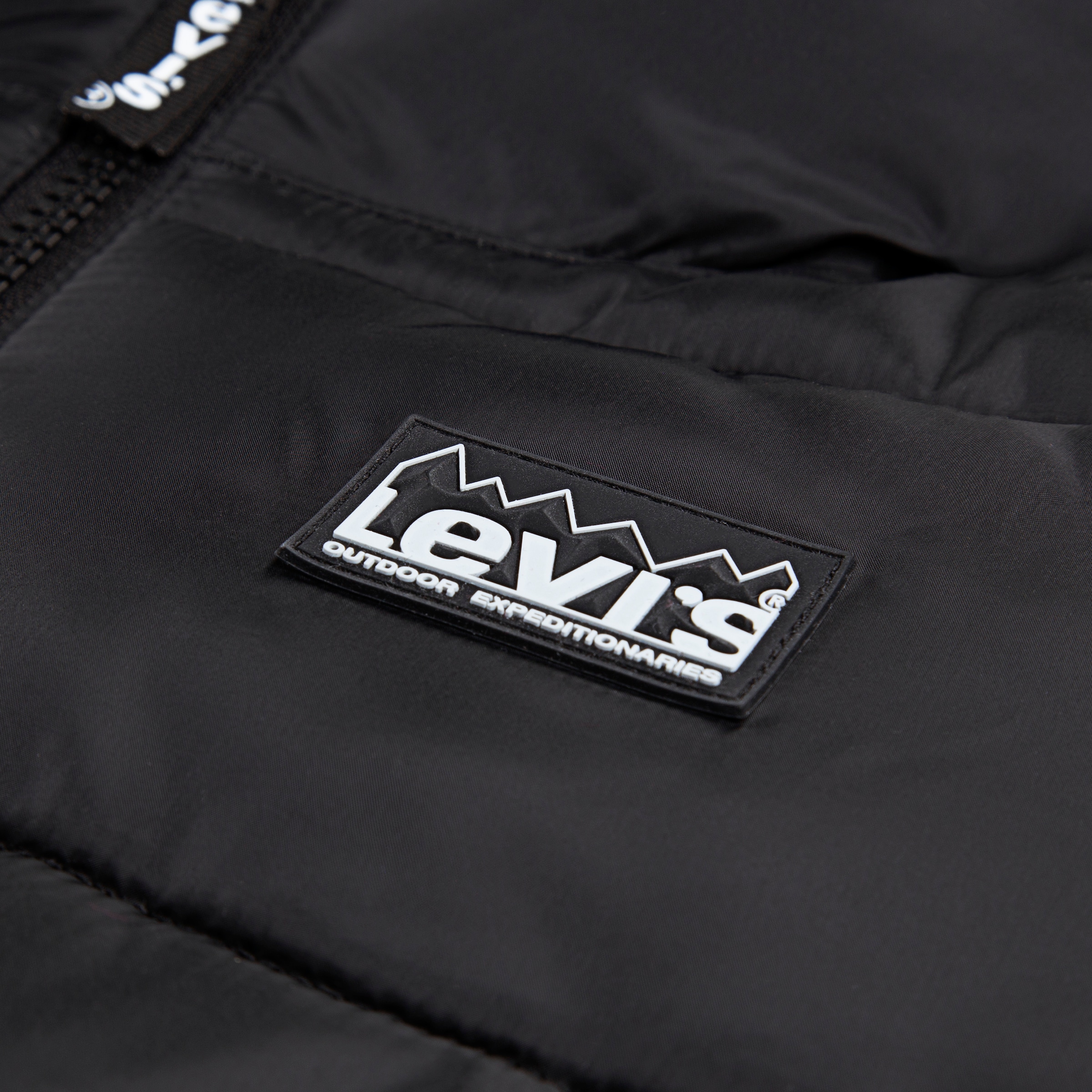 Levi's® Kids Steppjacke »LVB SHERPA LINED MDWT PU« mit Kapuze warm wattiert