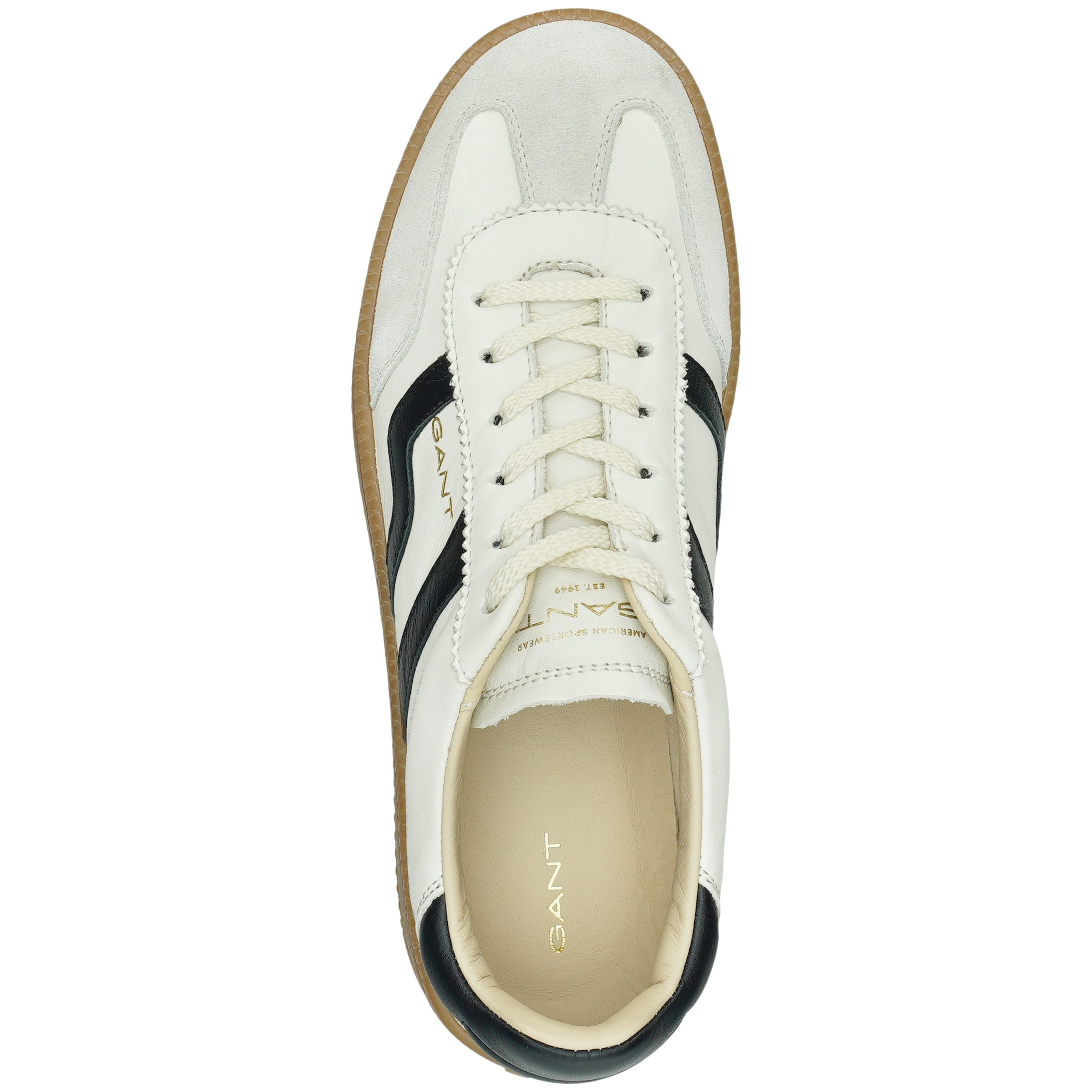 Gant Sneaker »Cuzima«, Plateau Sneaker, Schnürschuh im Retro-Look