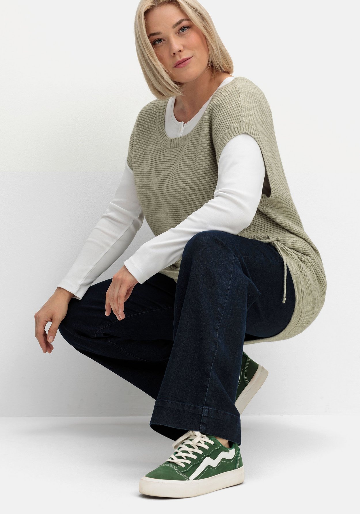 Sheego Weite Jeans »Weite Jeans in Five-Pocket-Form«