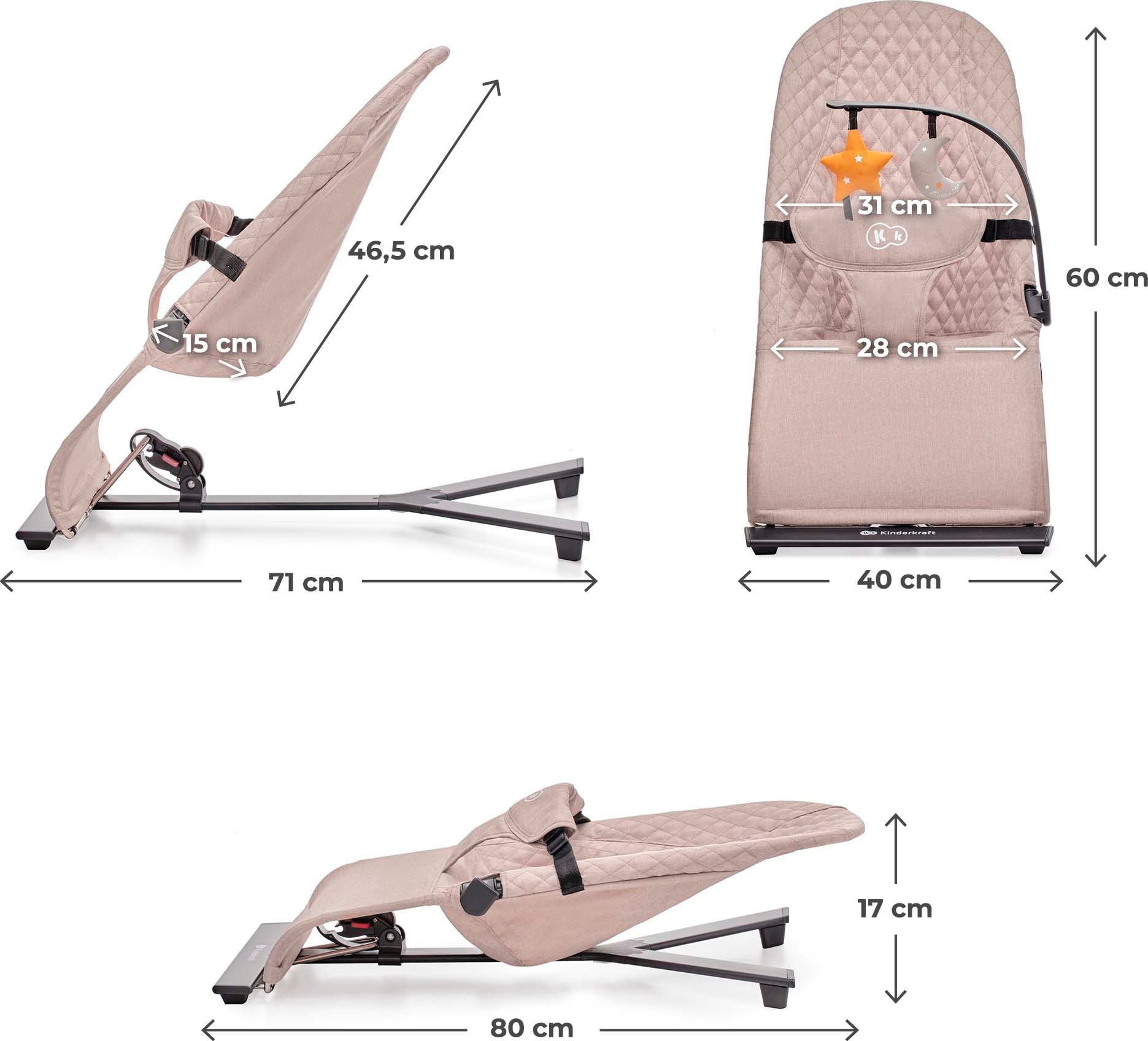 Kinderkraft Babywippe »MIMI« bis 9 kg