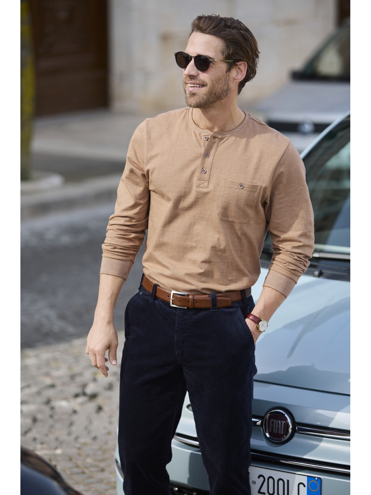 Babista Langarm-Poloshirt »Langarmshirt DIOVASTI«