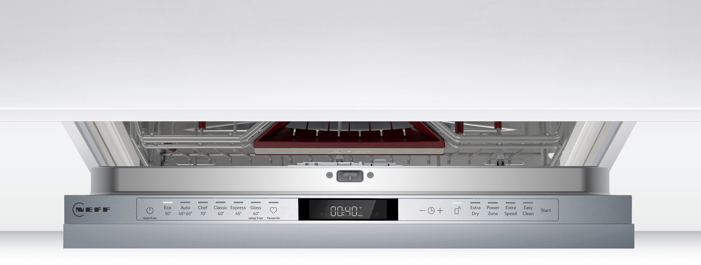 NEFF vollintegrierbarer Geschirrspüler N 70 »S157ECX17E« 14 tlg. Maßgedecke