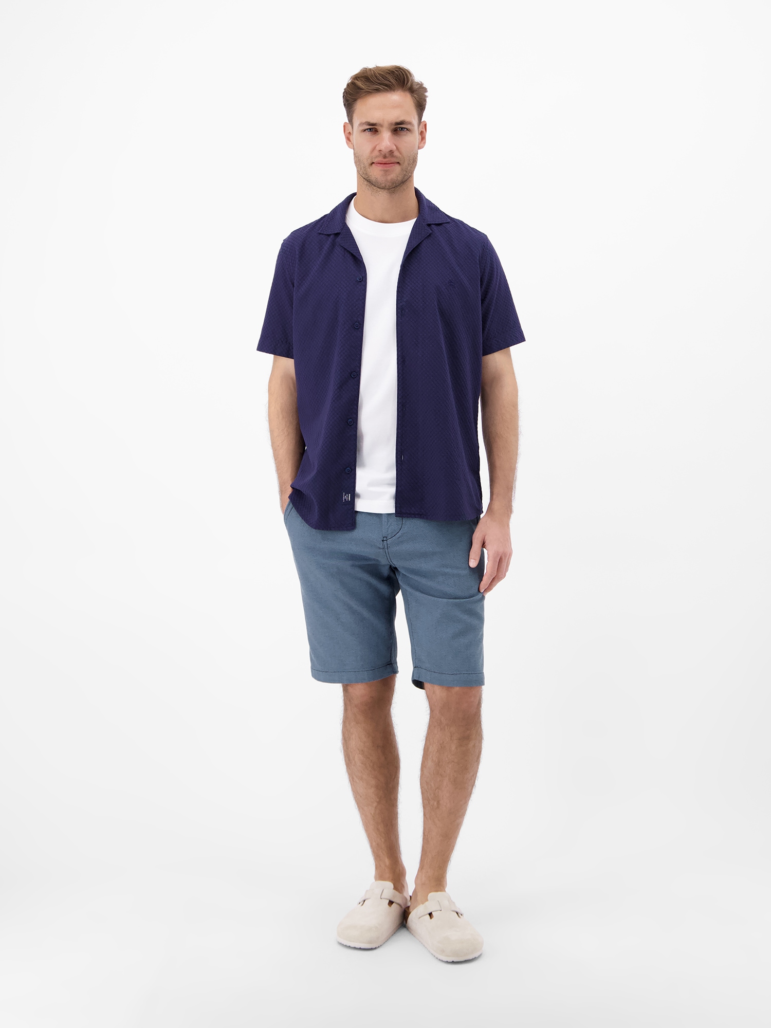 LERROS Chinoshorts »Flexible Chino Bermuda in Strukturqualität«