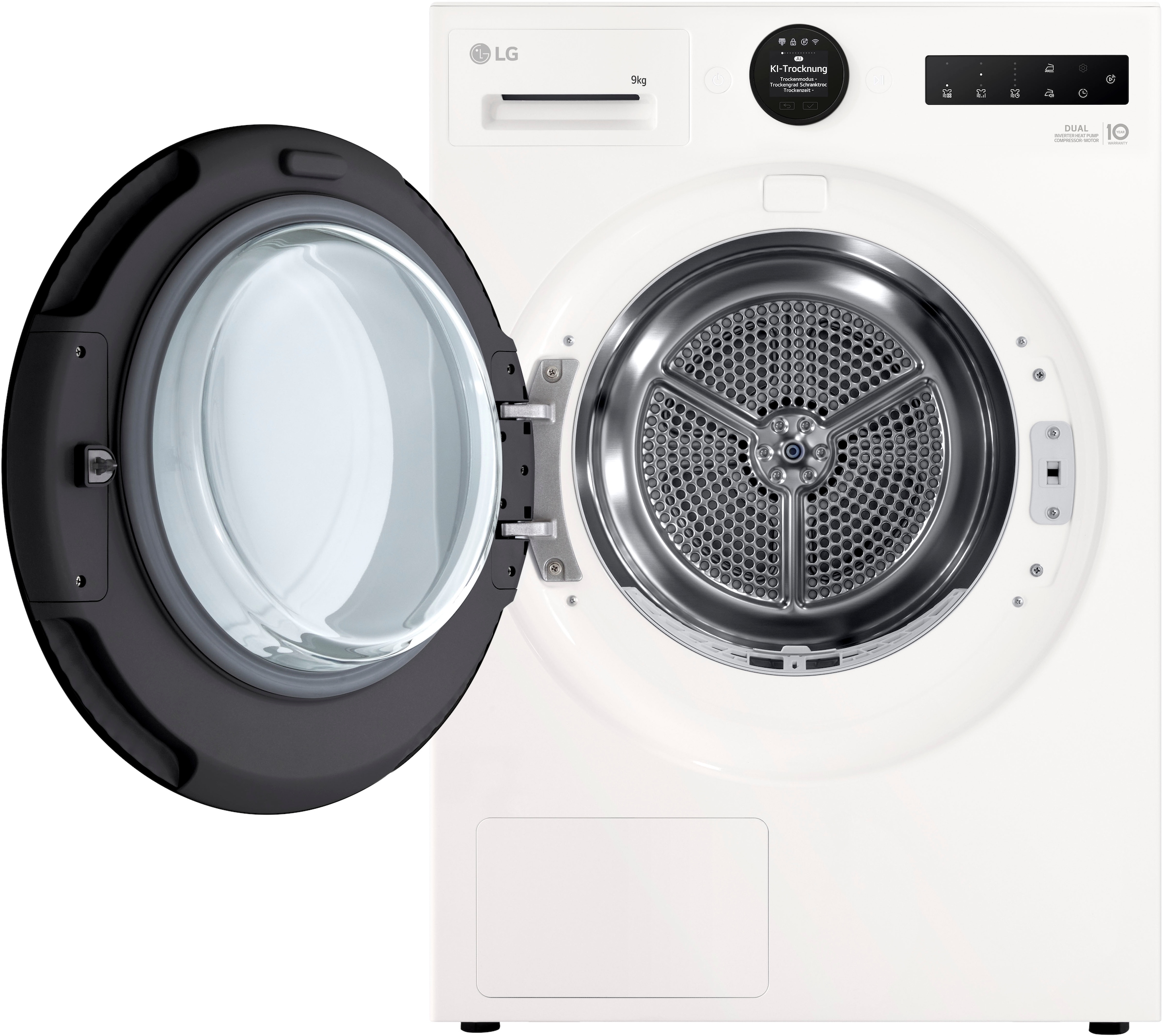 LG Wärmepumpentrockner »RT90X8C«, Allergy Care