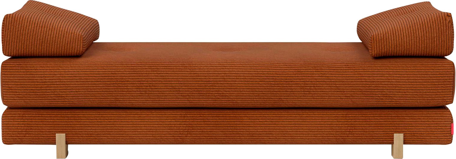 INNOVATION LIVING ™ Stapelliege »Sigmund 595 Eiche-Beine«, Daybed mit zwei Federkernmatratzen zum täglichen Gebrauch