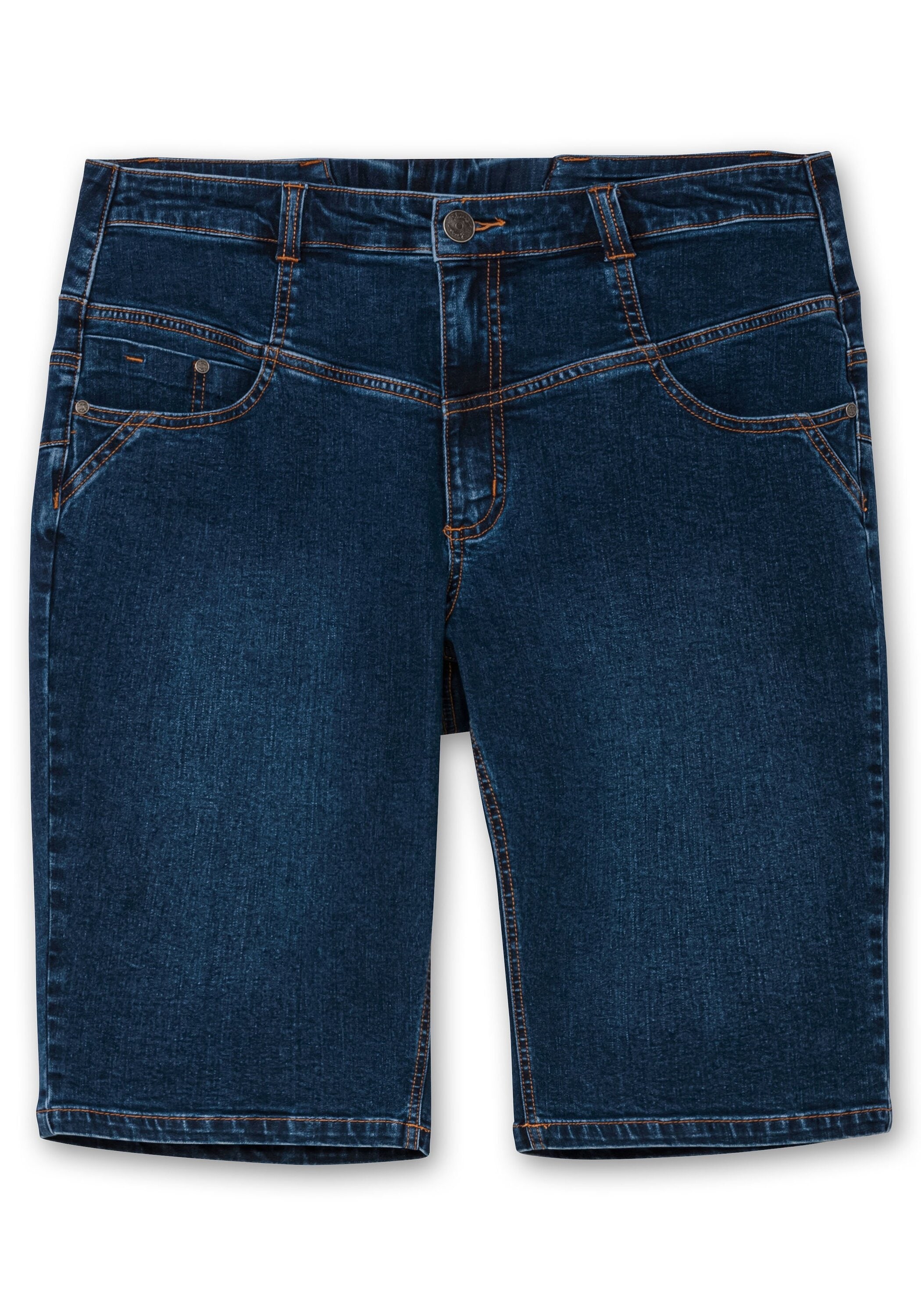 Sheego Jeansbermudas »Schmale Jeans-Bermudas im Curvy-Schnitt ANNE«