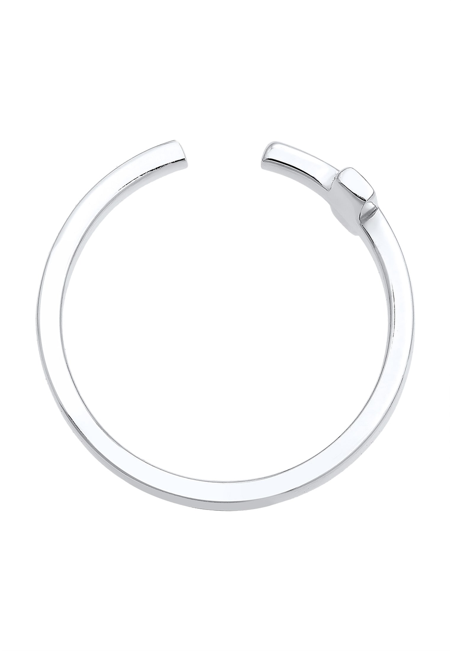 Elli Silberring »Ring Kreuz 925 Sterling Silber verstellbar«