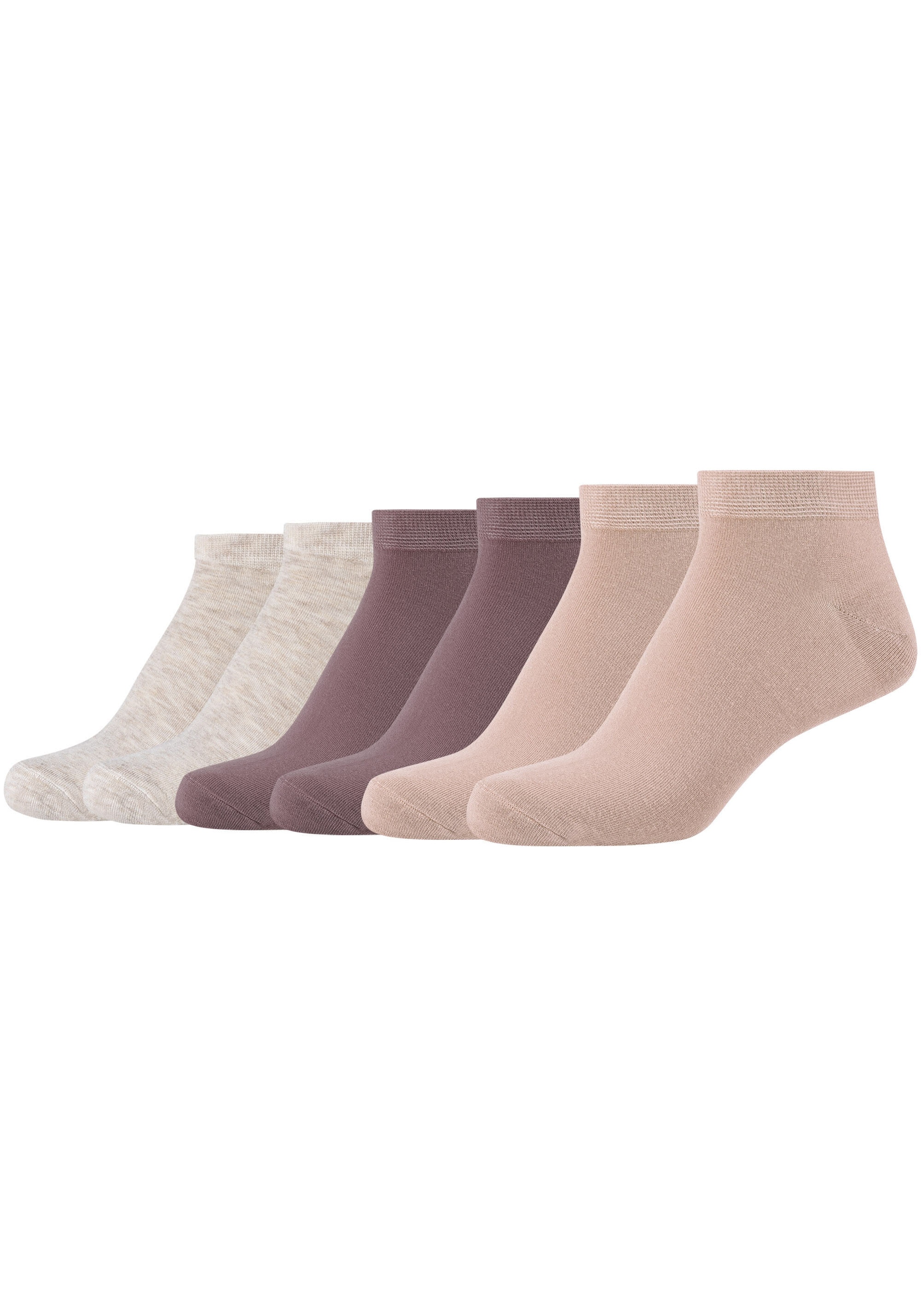 Kurzsocken, (6er Pack), mit hautfreundlichem Gewebe