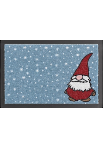 HANSE Home Fußmatte »Weihnachtswichtel«, rechteckig, 7 mm Höhe, Weihnachtsmatte,... kaufen