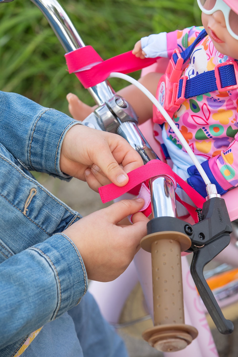 Baby Born Puppen Fahrradsitz