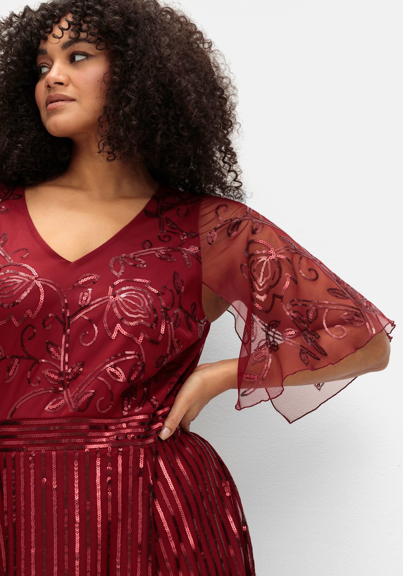 Sheego Abendkleid »Abendkleid«