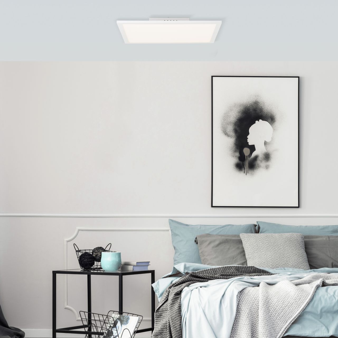 Brilliant LED Panel »Jacinda«, 1 flammig, 40x40cm - 2300 lm, Lichtfarbe über Fernbedienung einstellbar, dimmbar