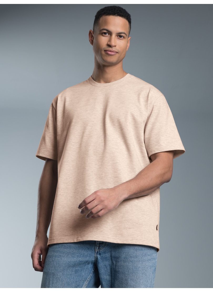 Trigema T-Shirt »TRIGEMA T-Shirt DELUXE Baumwolle«, (1 tlg.)