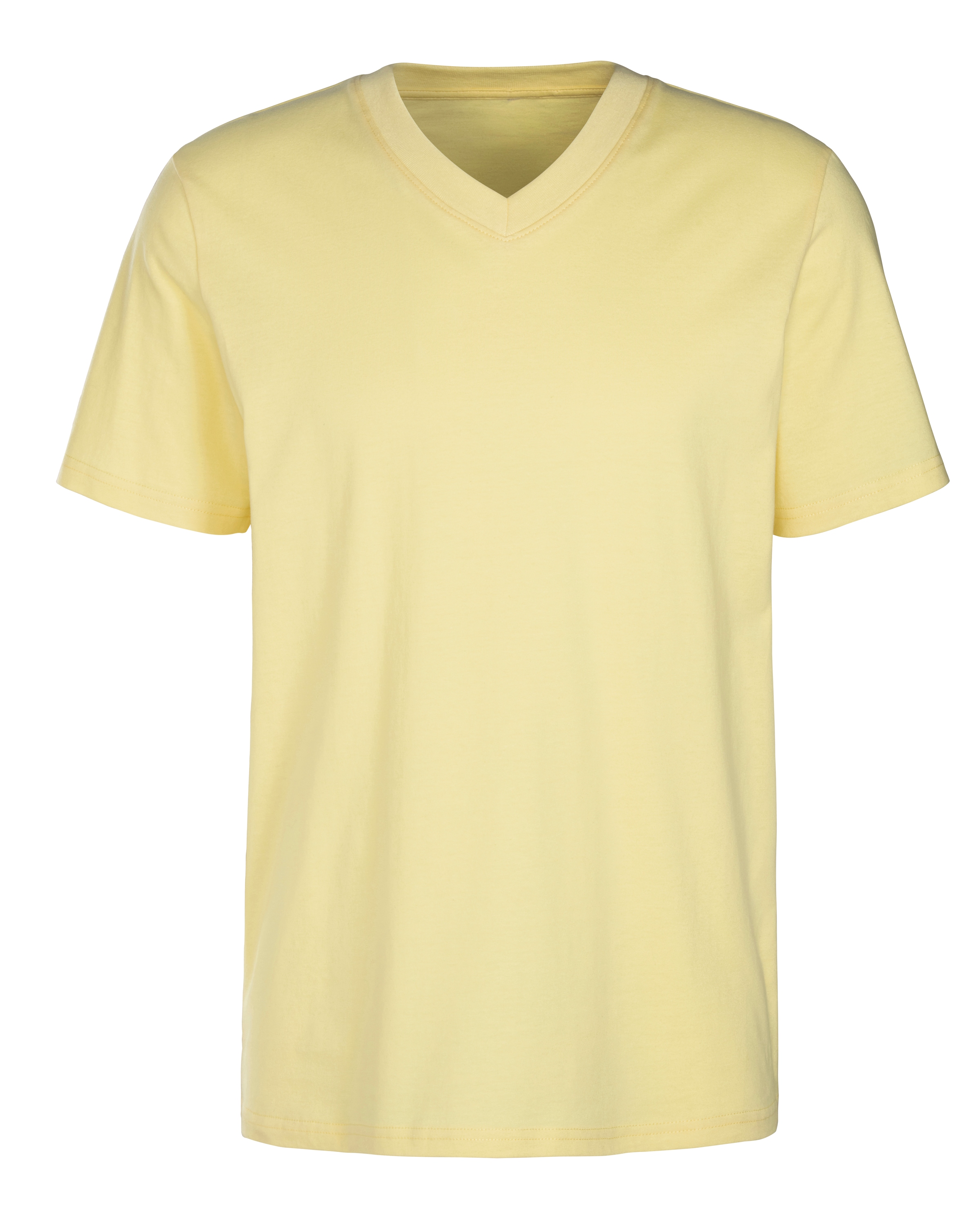 KangaROOS T-Shirt »Regular Fit,«, (2er-Pack), Freizeitshirt mit Kurzarm, V-Ausschnitt aus reine Baumwolle