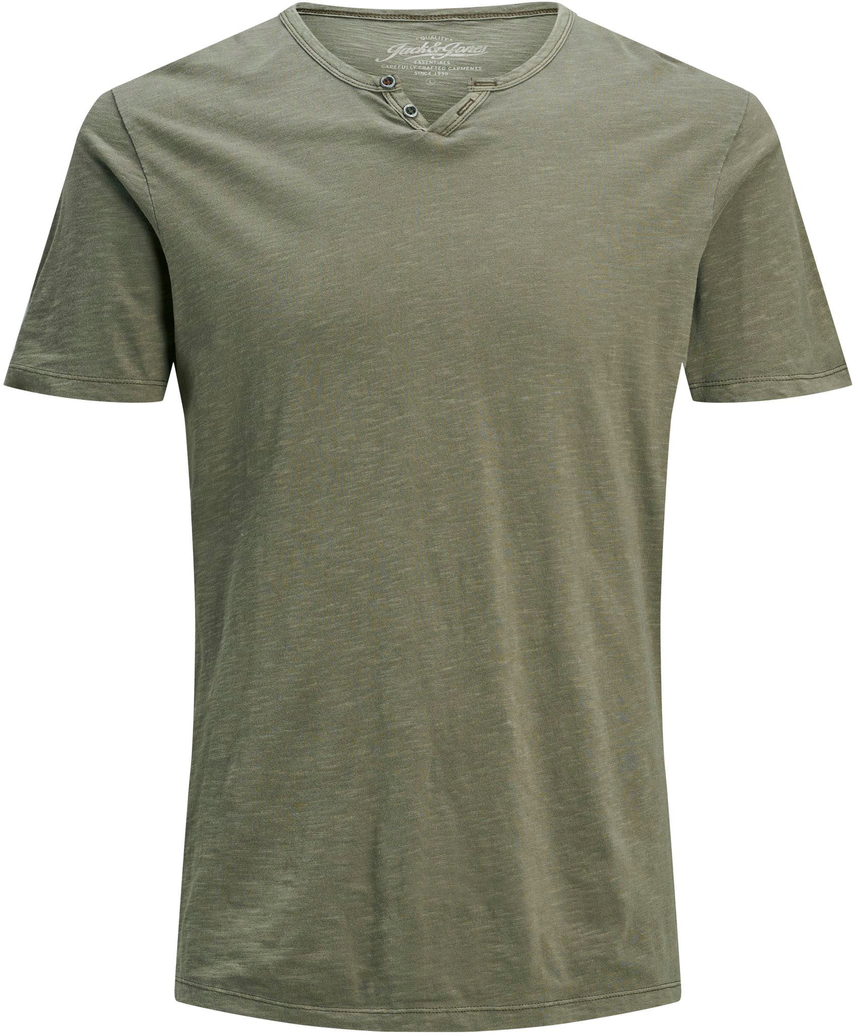 Jack & Jones T-Shirt »SPLIT NECK TEE«