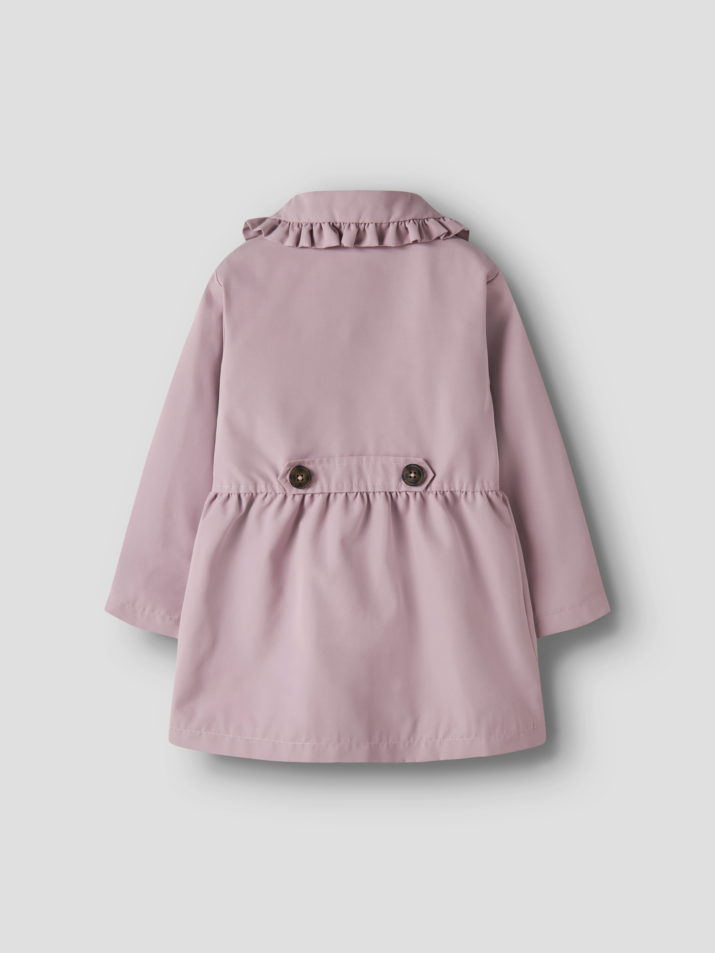 Name It Kurzmantel »NMFMADELIN TRENCH COAT NOOS« im romantischen Look