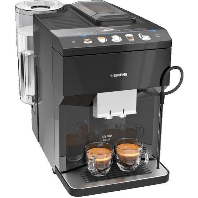 SIEMENS Kaffeevollautomat »EQ.500 classic TP503D09«, 2 Tassen gleichzeitig,  flexible Milchlösung, inkl. BRITA Wasserfilter mit 3 Jahren XXL Garantie