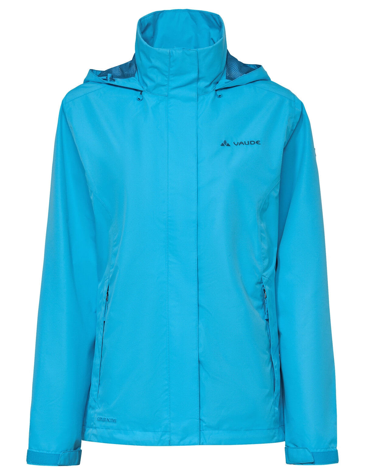 VAUDE Regenjacke »WOMEN'S ESCAPE LIGHT JACKET« mit Kapuze für Wandern und Trekking, wasserdicht und winddicht, atmungsaktiv
