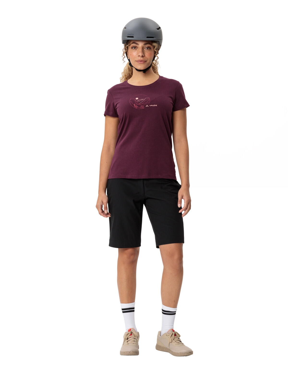 VAUDE Funktionsshirt »WOMEN'S CYCLIST T-SHIRT V«, (1 tlg.), Fahrradshirt