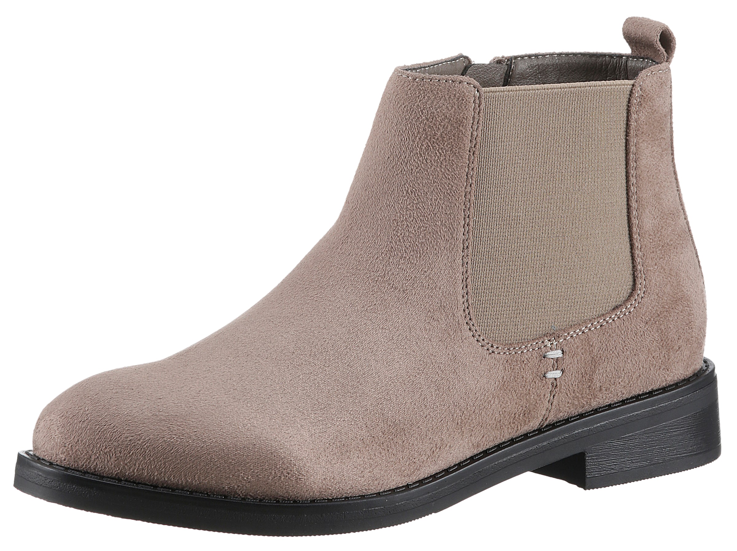 Aniston SHOES Chelseaboots, Stiefelette, Blockabsatz, mit breitem Stretch - NEUE KOLLEKTION