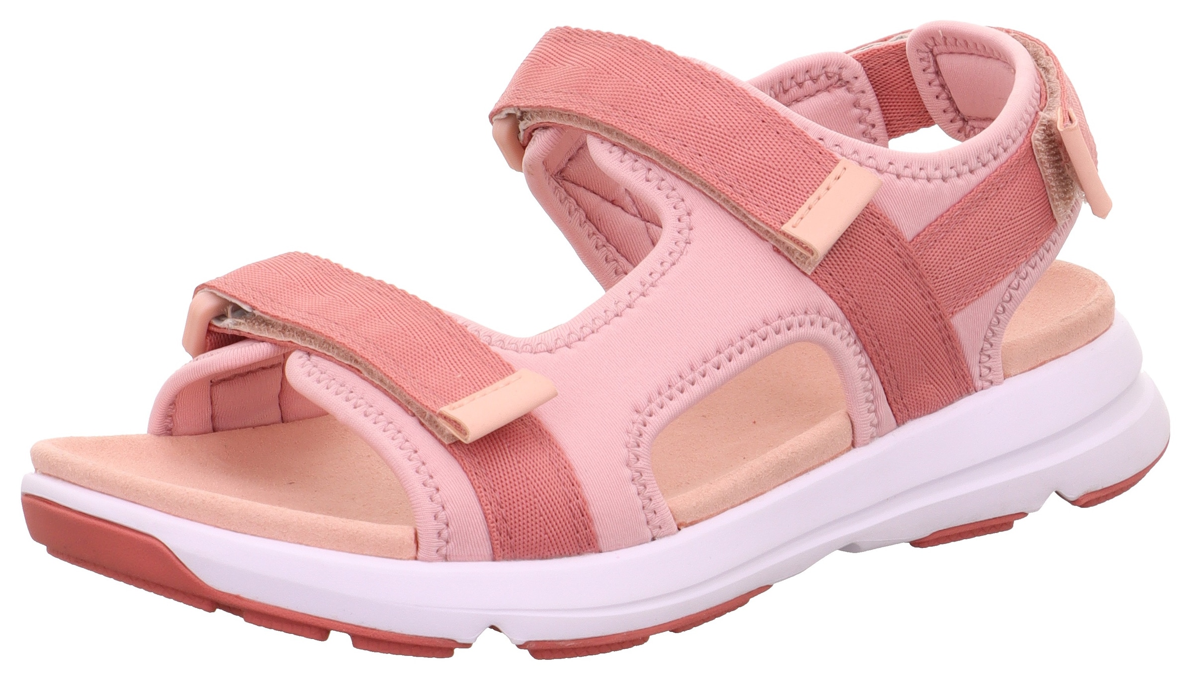 Sandale »LIBERTY«, Sommerschuh, Sandalette, Klettschuh, mit 3 Klettverschlüssen