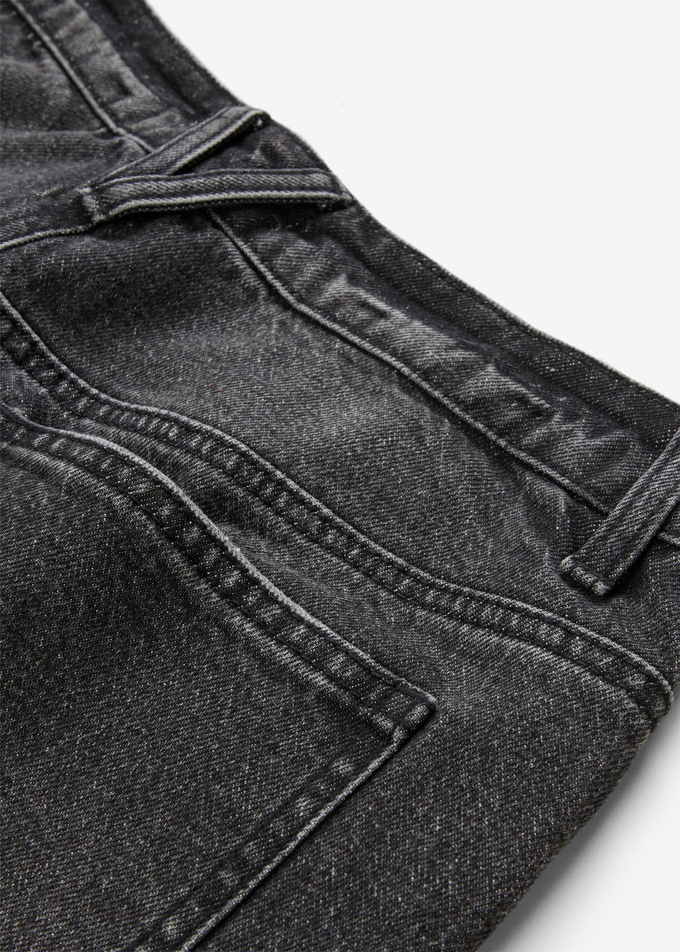 bonprix Weite Jeans 1 mittlere Bundhöhe, aus festem Baumwoll-Denim, mit Zip Fly und Knopf