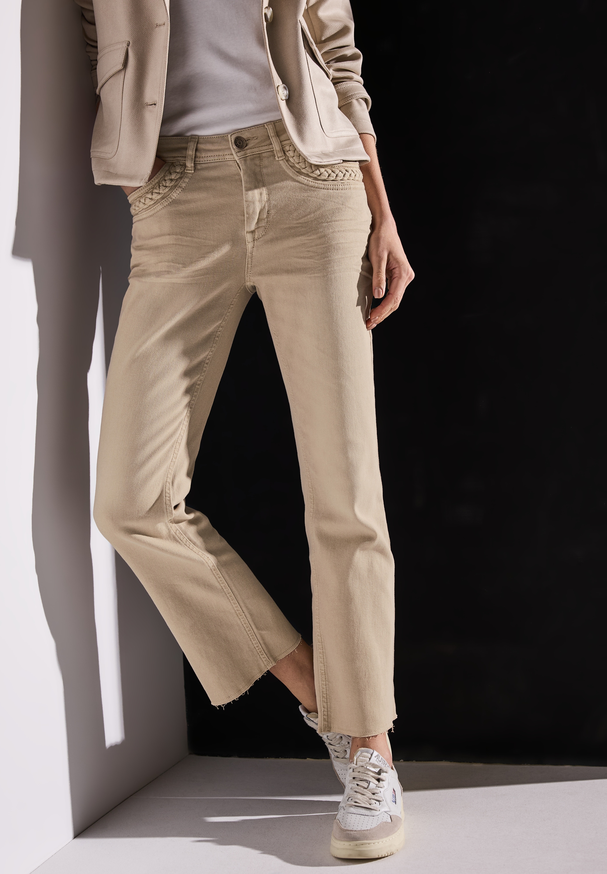 STREET ONE Bootcut-Jeans