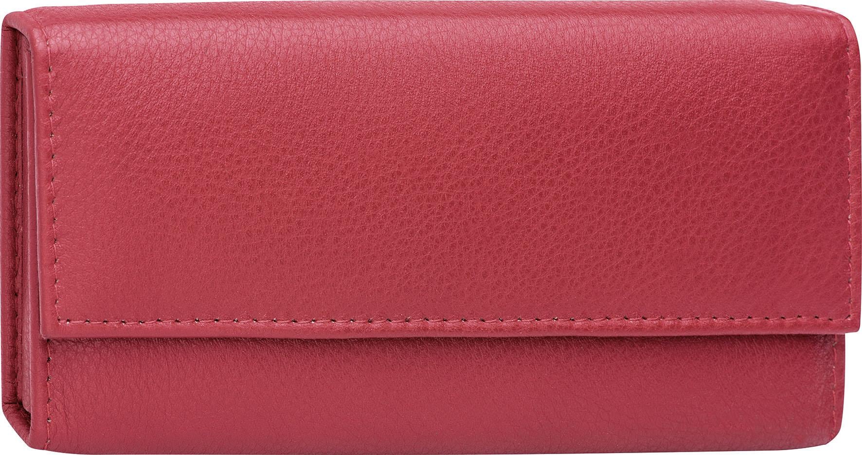 ERBE Maniküre-Etui »Wickel-Lederetui mit Druckknopf«, (5 tlg.), bestückt mit Solinger Premium Stahlwaren
