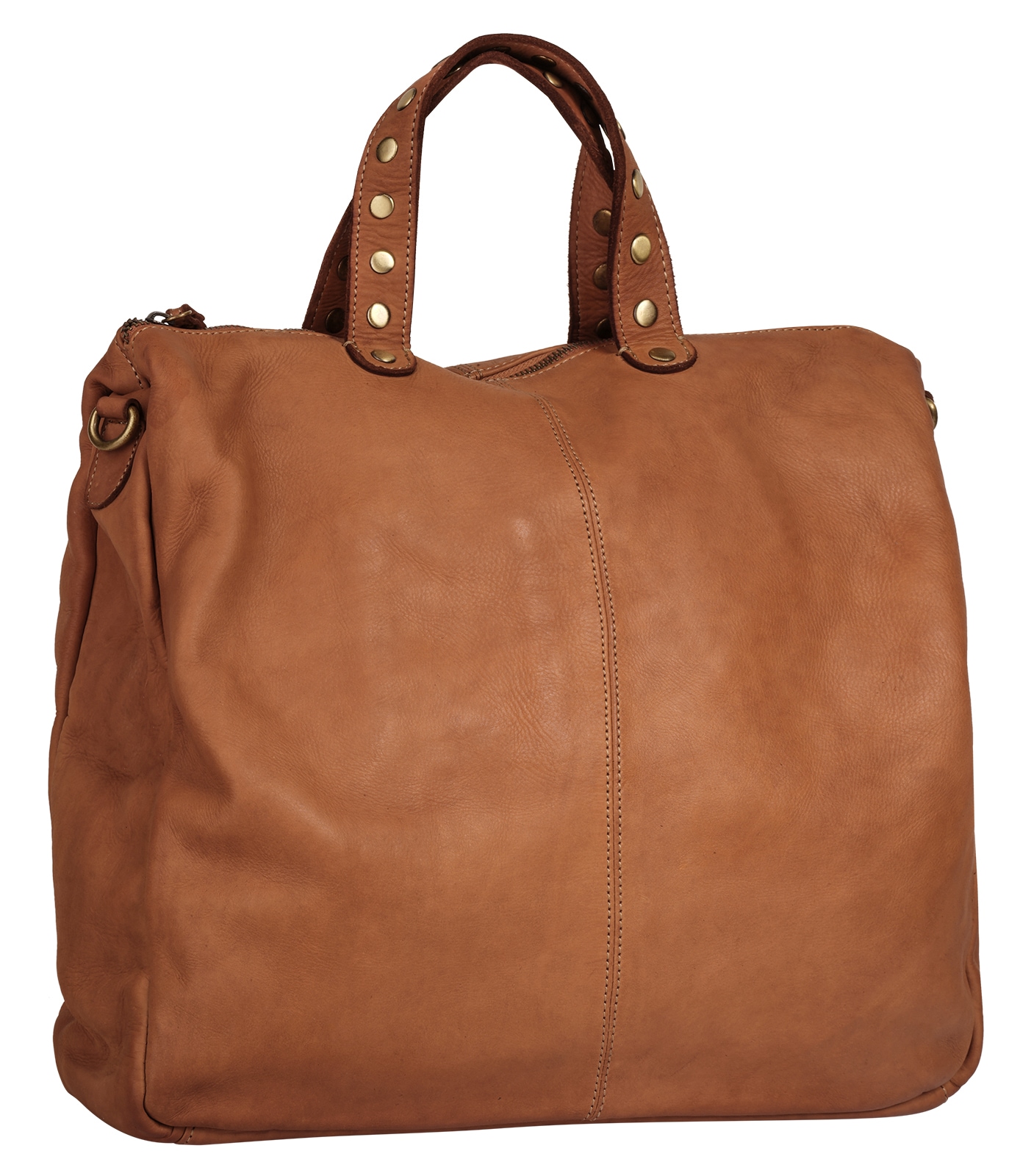 Samantha Look Umhängetasche echt Leder, Made in Italy