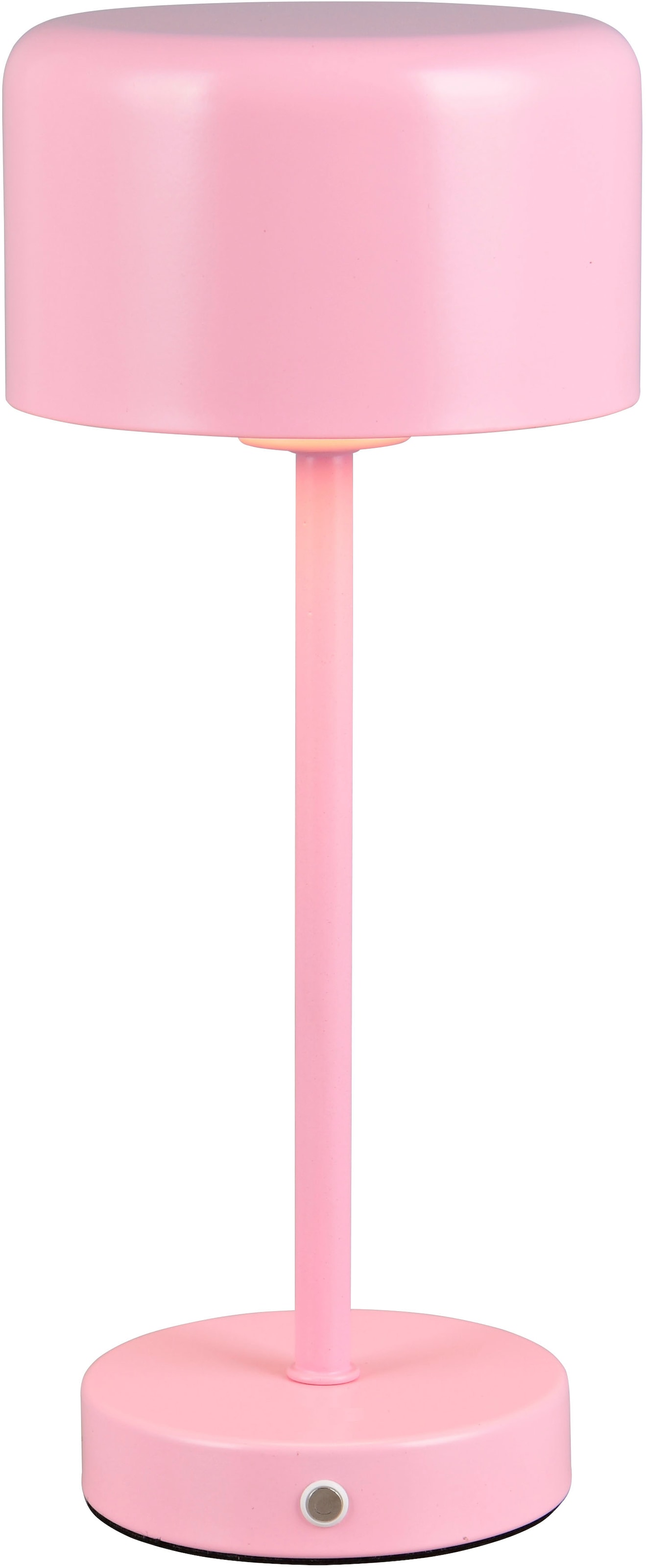 REALITY Leuchten LED Tischleuchte »JEFF, Tischlampe Kinderzimmer mit USB-C Ladekabel, Touch-Sensor« LED-Board 1 Stk. Warmweiß dimmbar, Höhe 30cm, Kinder Lampe warmweiß Leselampe, Akkuleuchte, Akku