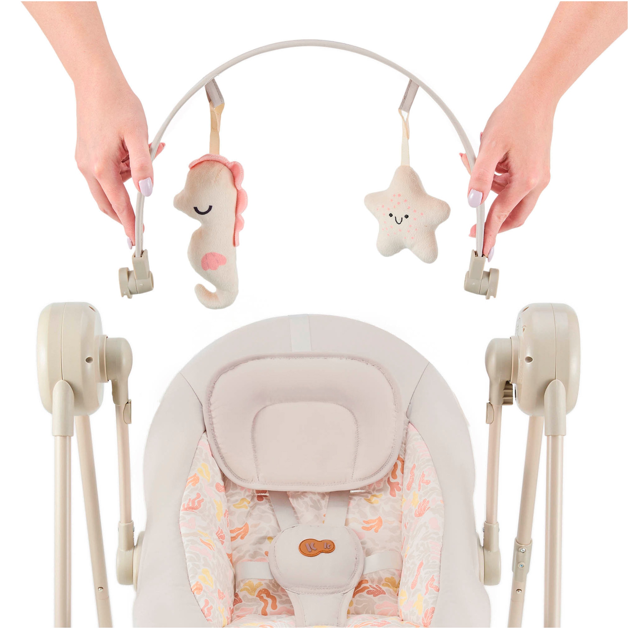 Kinderkraft Babywippe »Swingee«, mit Soundeffekt