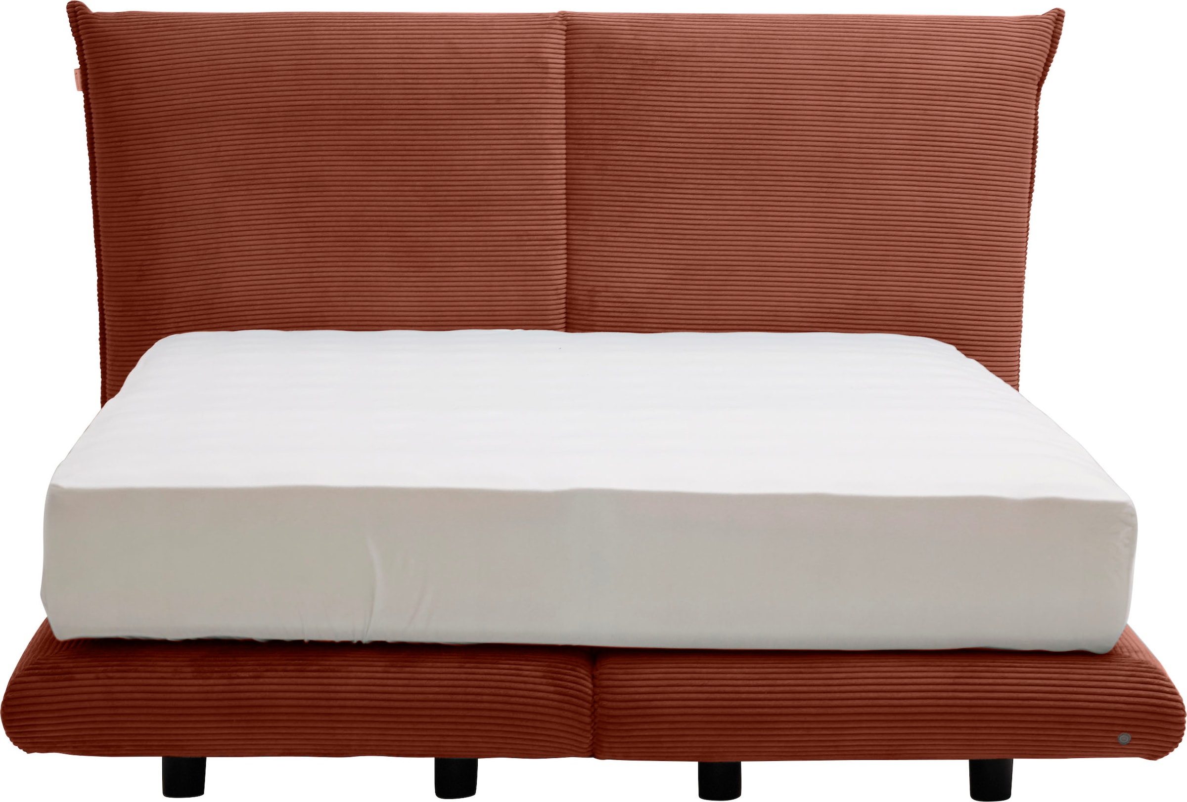 Boxspringbett »SOHO PILLOW BOX«, in Schwebeoptik, Kopfteil in Kissenform, Höhe 120 cm