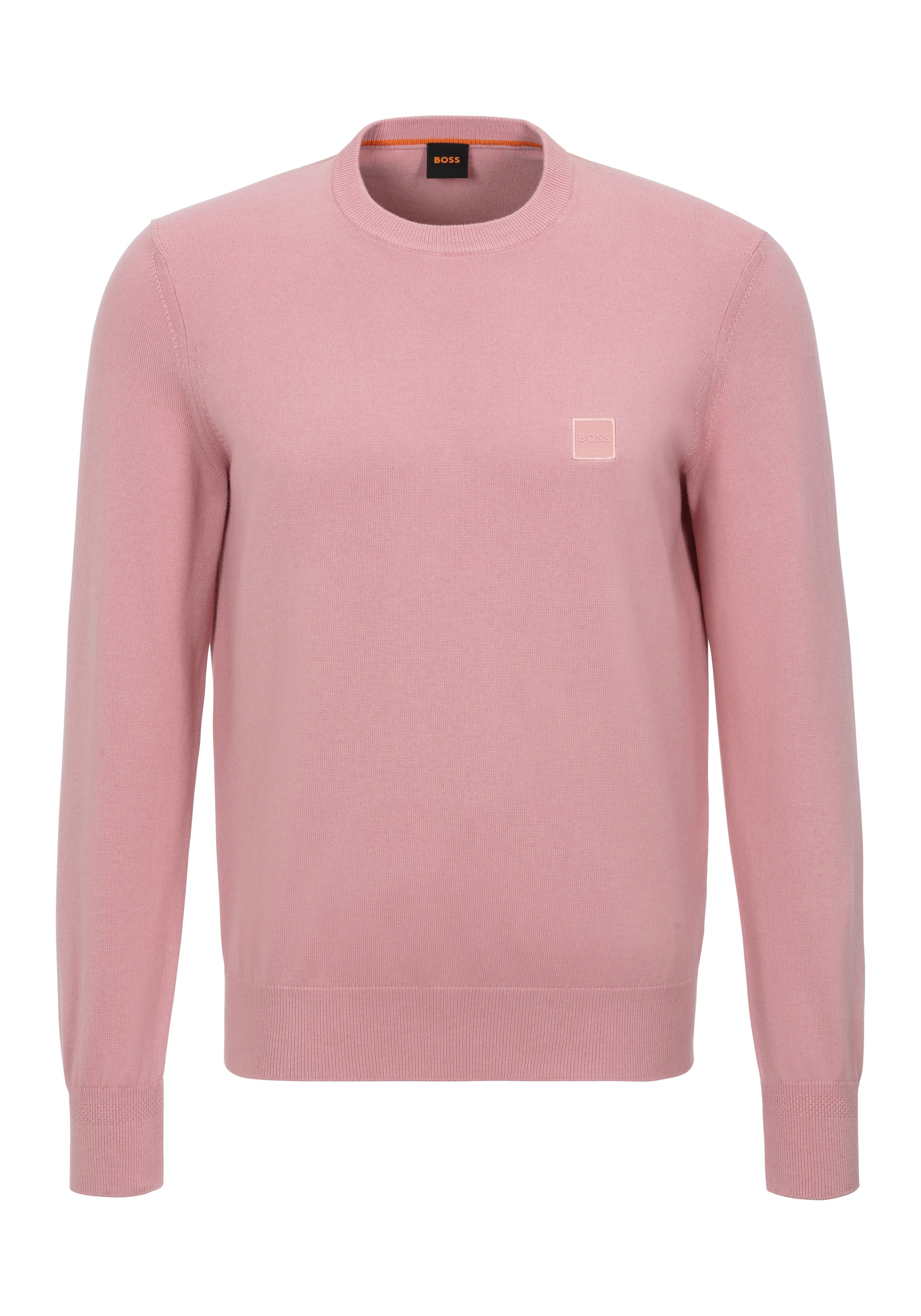 BOSS ORANGE Strickpullover »Kanovano_S 1026«, mit Rundhalsausschnitt
