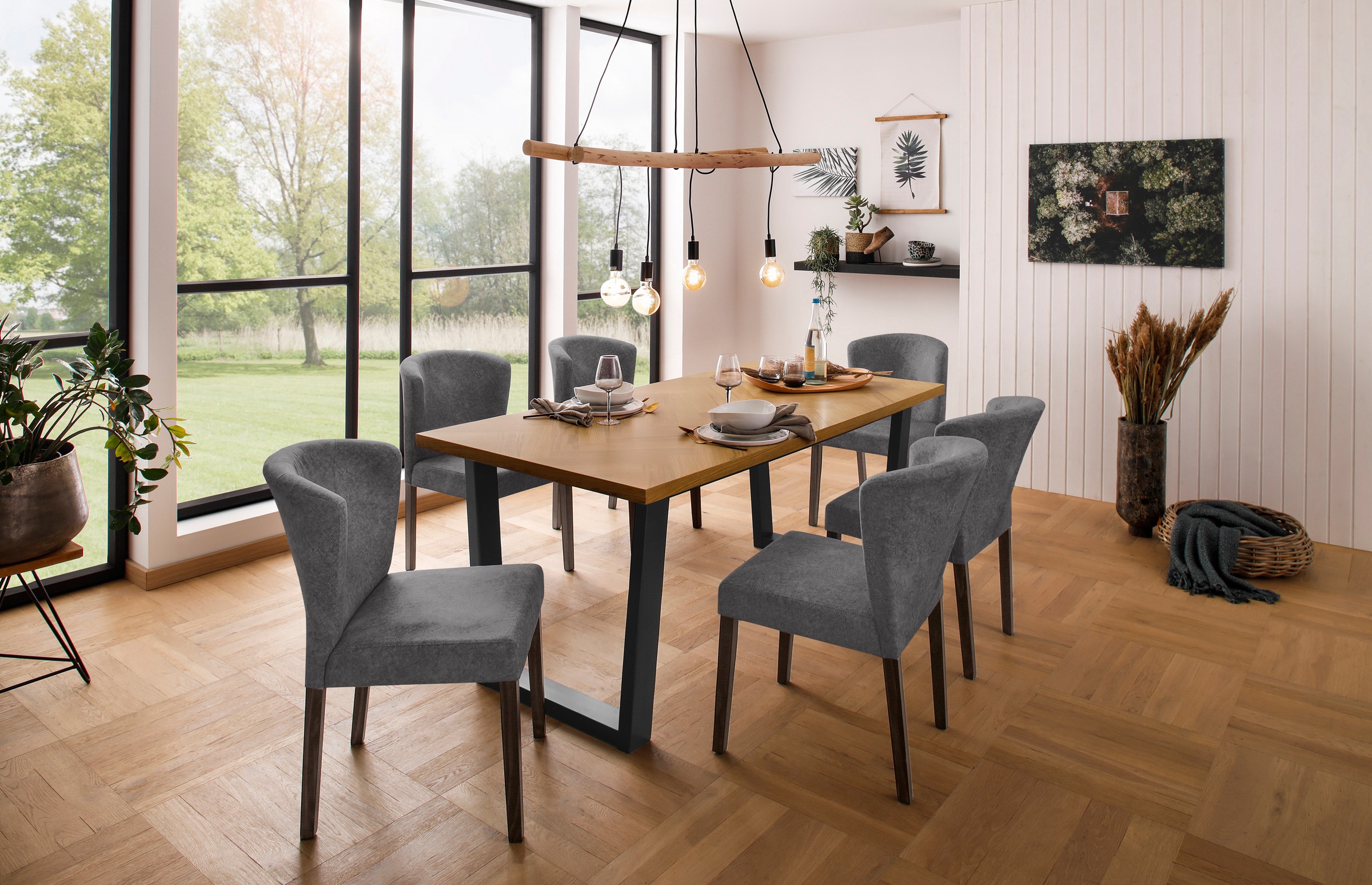 Home affaire Esszimmerstuhl »Prato«, (Set), 2 St.