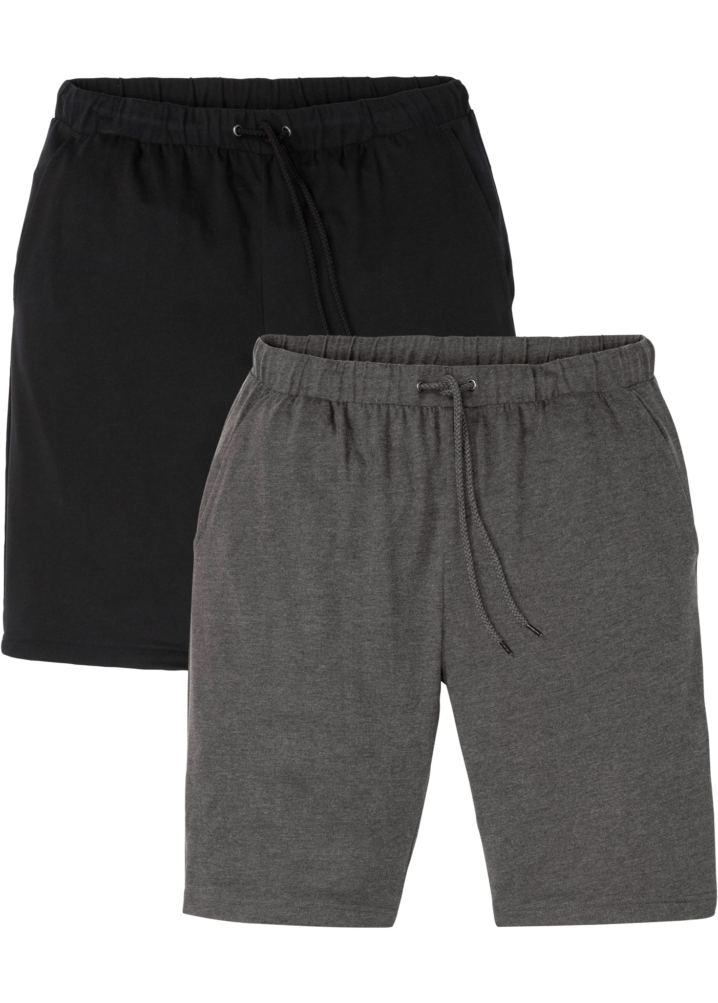bonprix Shorts  aus Baumwolle und Polyester, Regular Fit, leichte Qualität