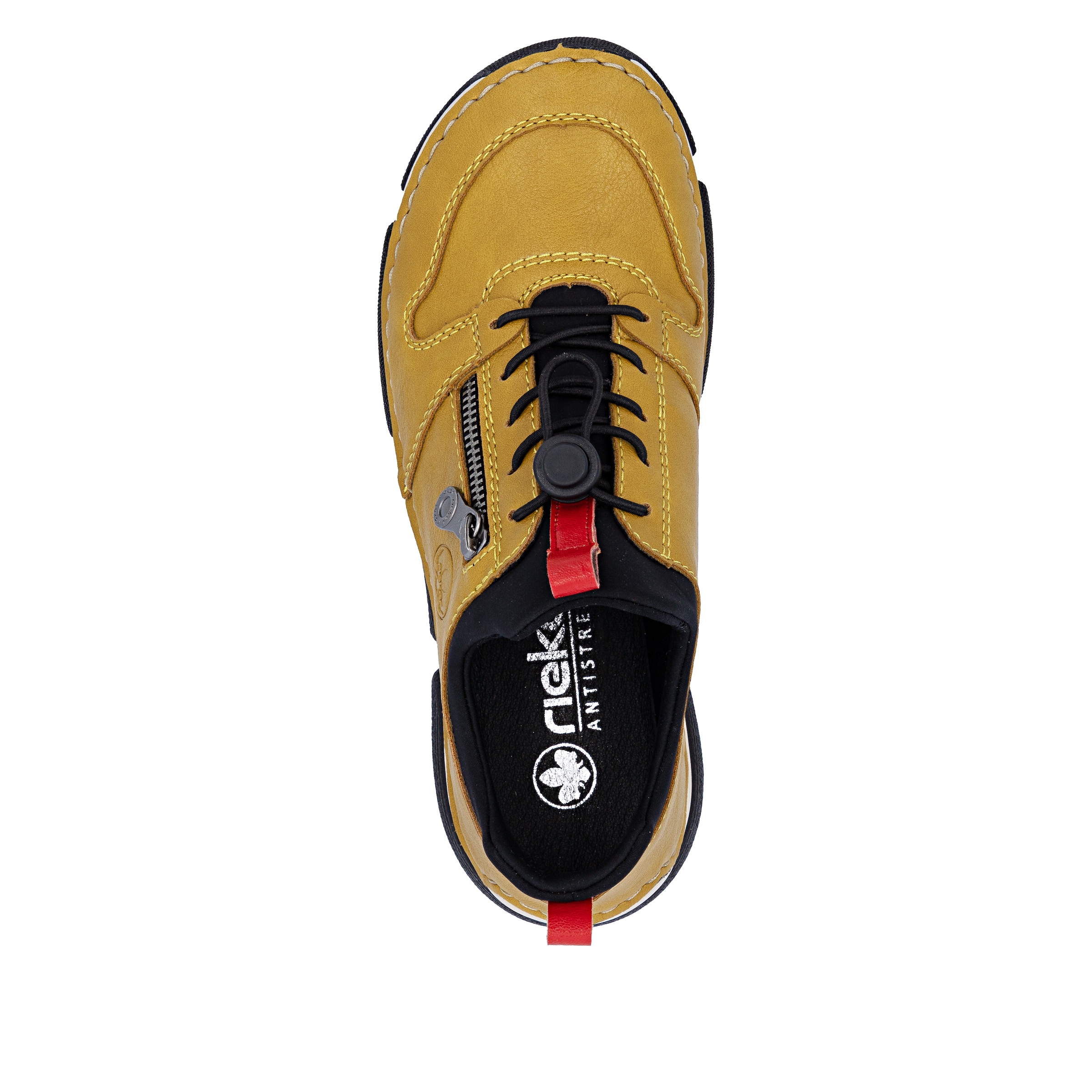 Rieker Slip-On Sneaker  Schlupfschuh, Halbschuh, Freizeitsneaker, Gummizug, Schnellverschluss