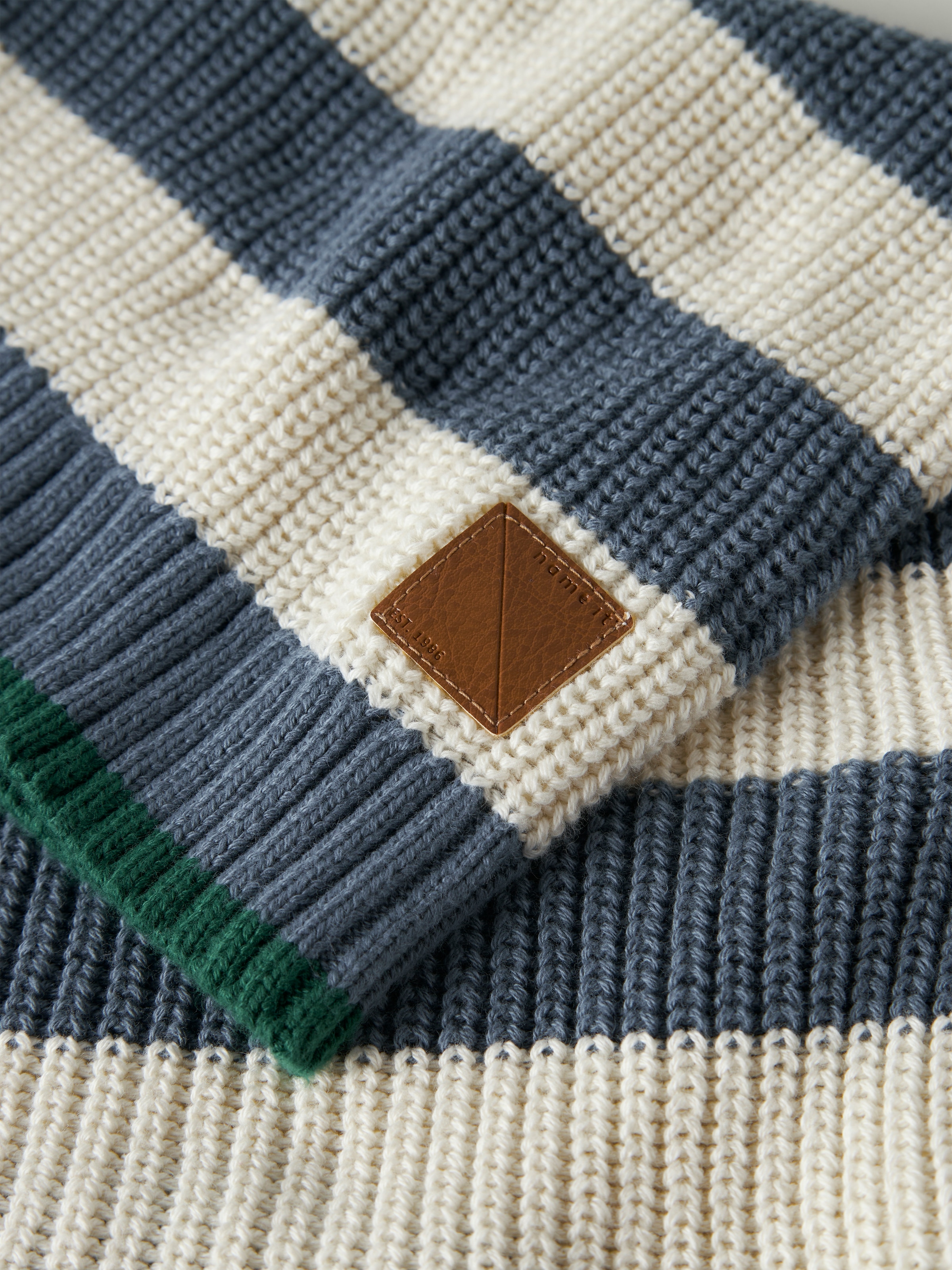 Name It Strickpullover »NMMNEREUS LS KNIT« Baumwolle, regular fit