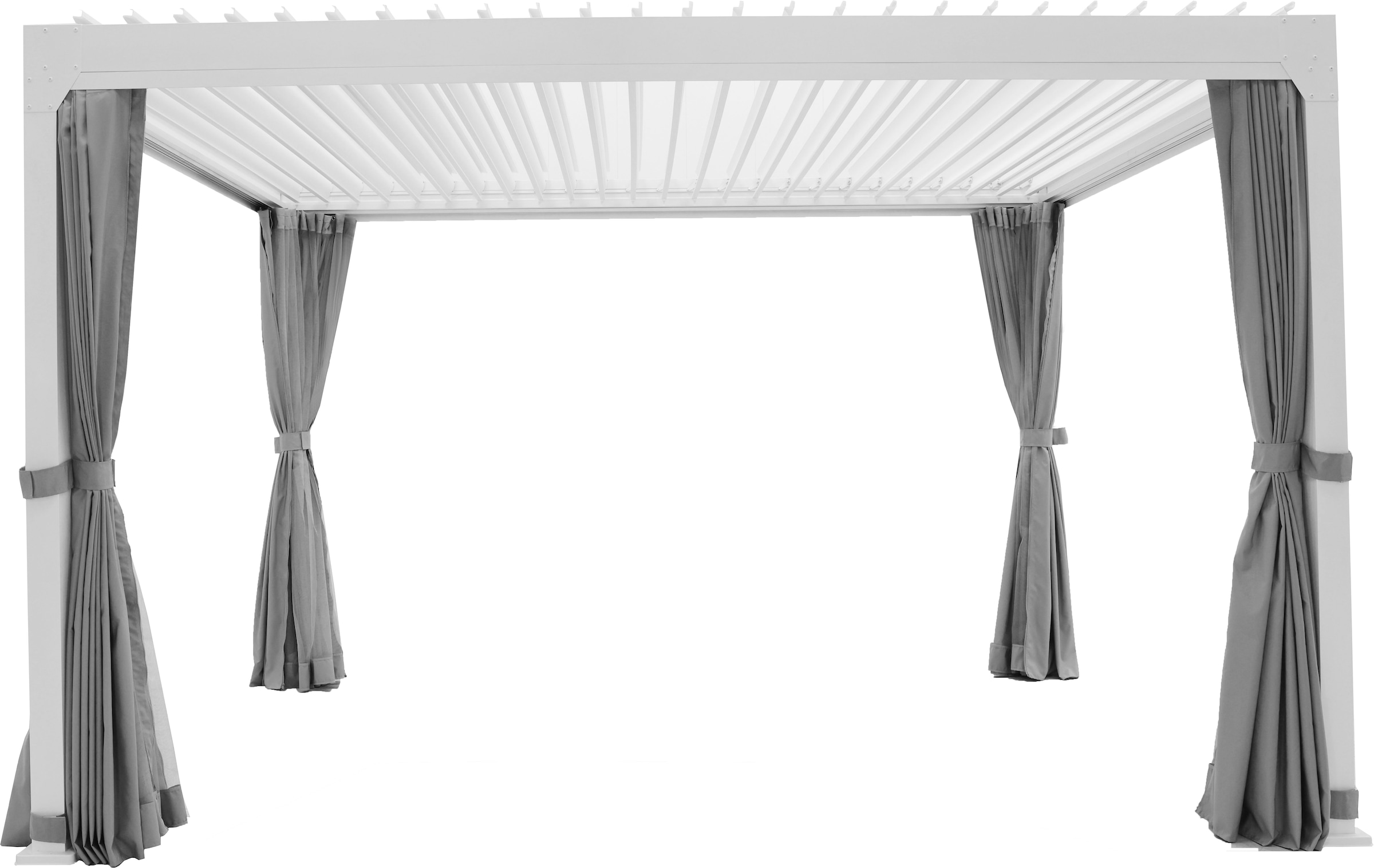 KONIFERA Pavillon »Palma«, Pergola, mit Lamellendach, Sockelmaß: 300x300 cm oder 400x300 cm