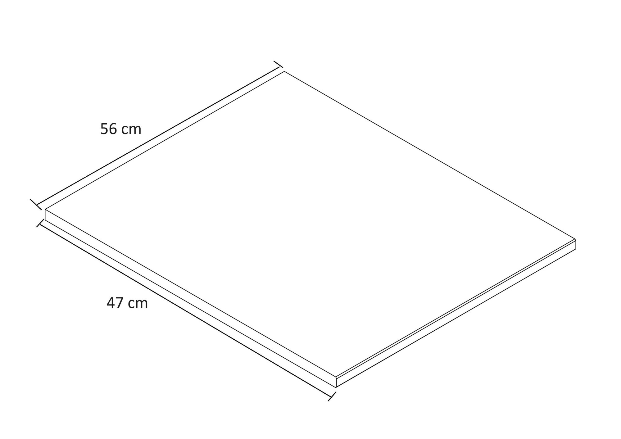 Home affaire Einlegeboden »Hällevik Inneneinteilung, Stauraum, Zubehör für Schränke,« Einlegeboden für Trennwand Hällevik 97 cm Breit