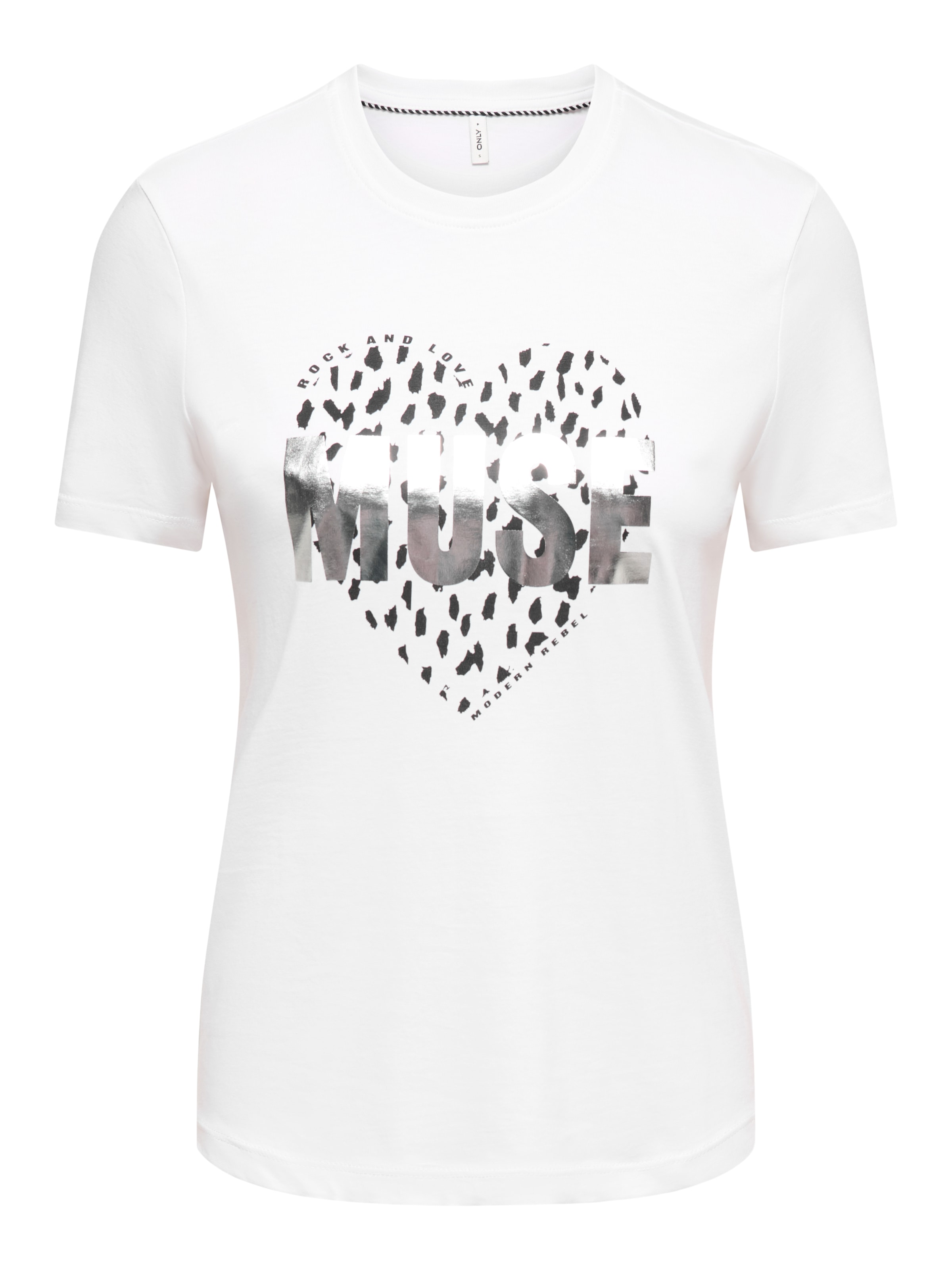 ONLY Kurzarmshirt »ONLKITA S/S TEE JRS NOOS« Baumwolle, regular fit