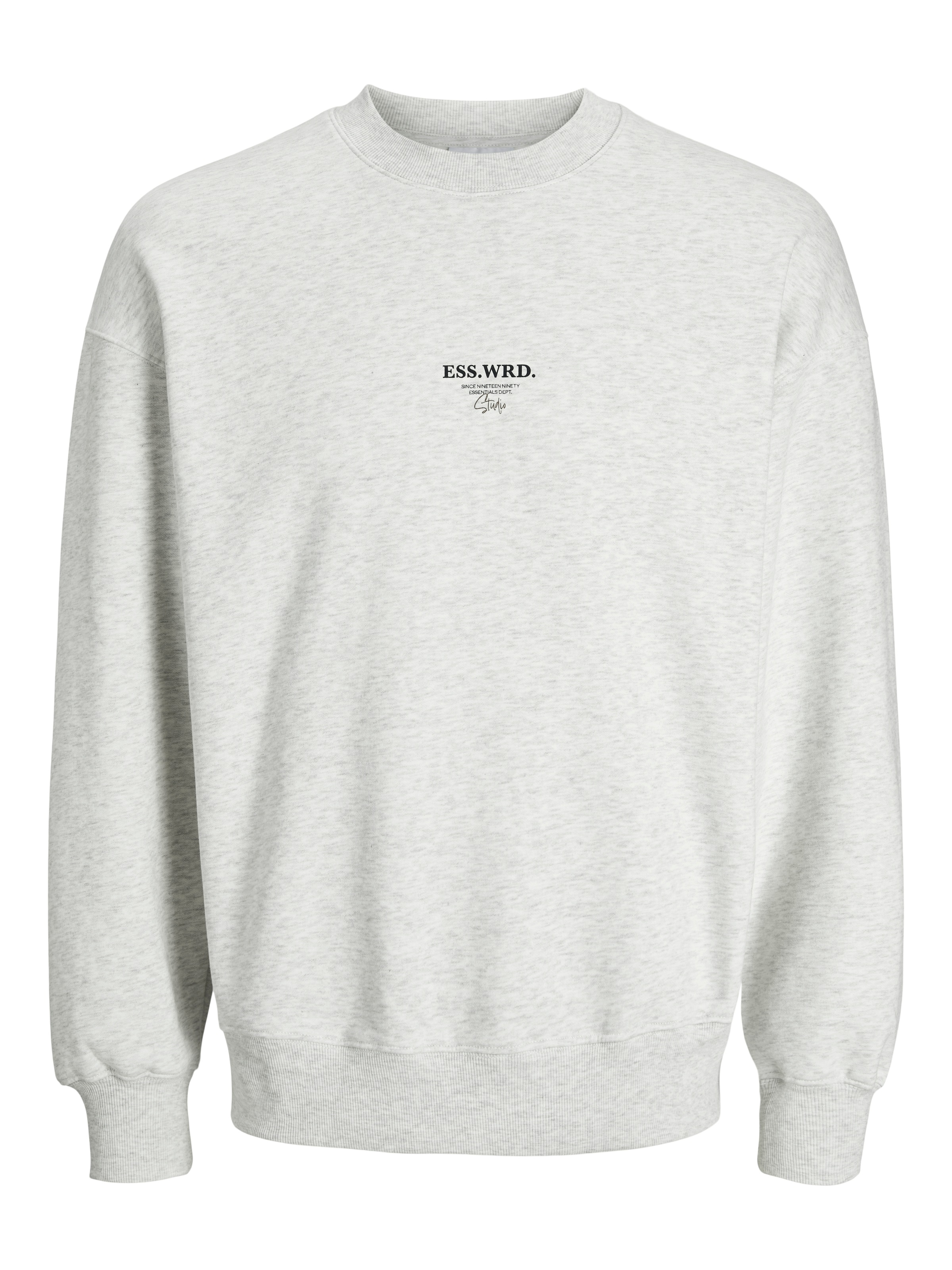 Jack & Jones Sweatshirt »JJEURBAN EDGE STUDIO SWEAT CREW NOOS«, mit Front und Back Print
