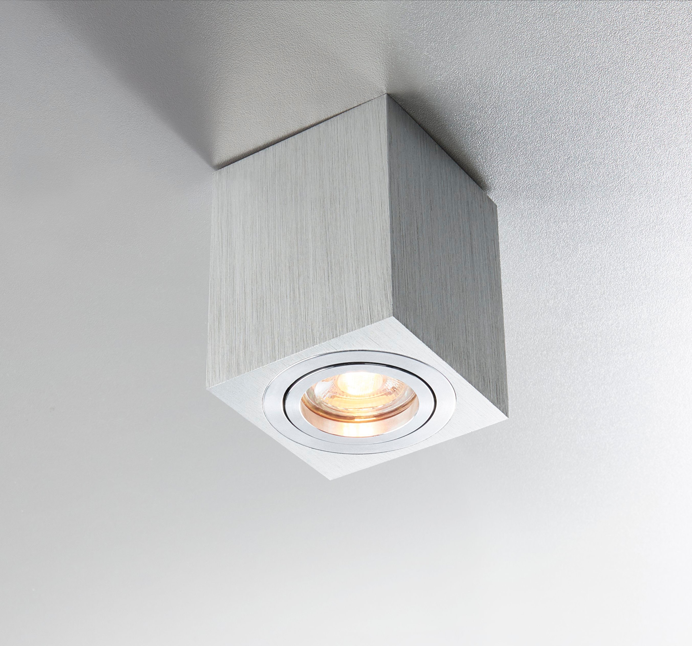 HEITRONIC Deckenleuchte »ADL8001« GU10 Aufbauleuchte,Aufbaulampe, für Esszimmer, Flur, Wohnzimmer, schwenkbar