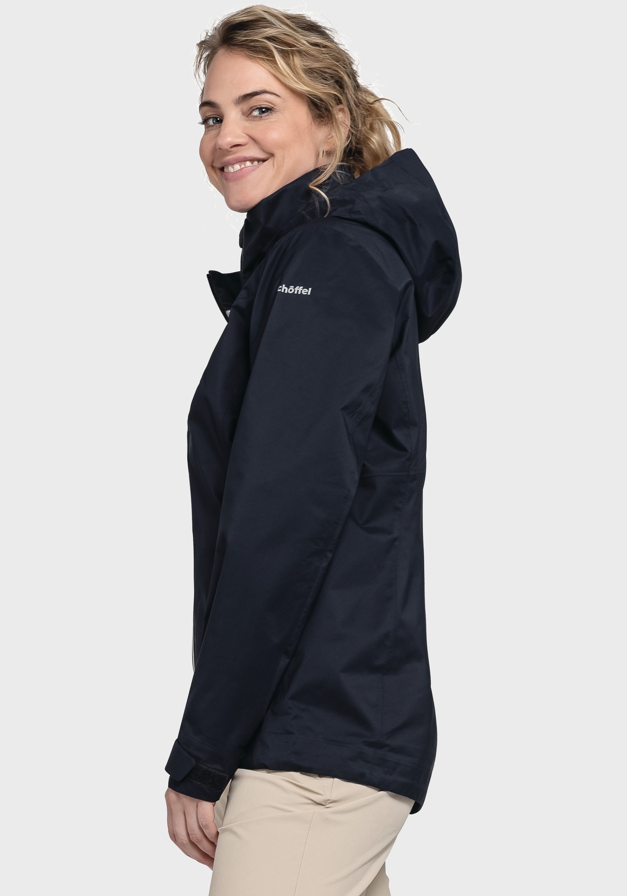Schöffel Outdoorjacke »2.5L Jacket Aiplspitz L«, mit Kapuze